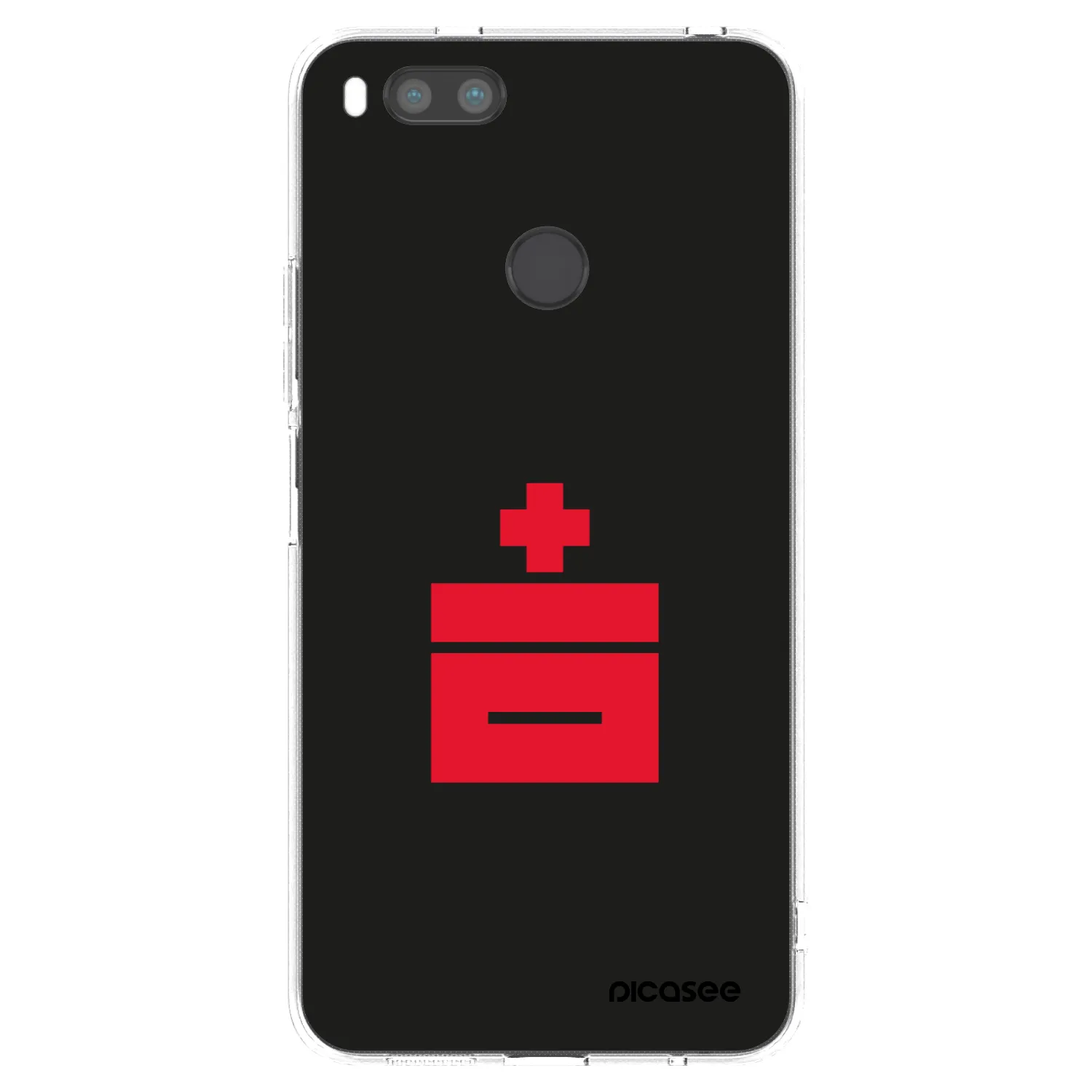 Picasee silikonowe przeźroczyste etui na Xiaomi Redmi A1 - Le Plastenciaga