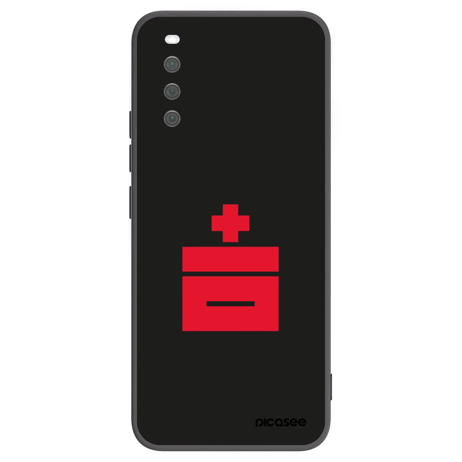 Picasee silikonowe czarne etui na Sony Xperia 10 III - Le Plastenciaga