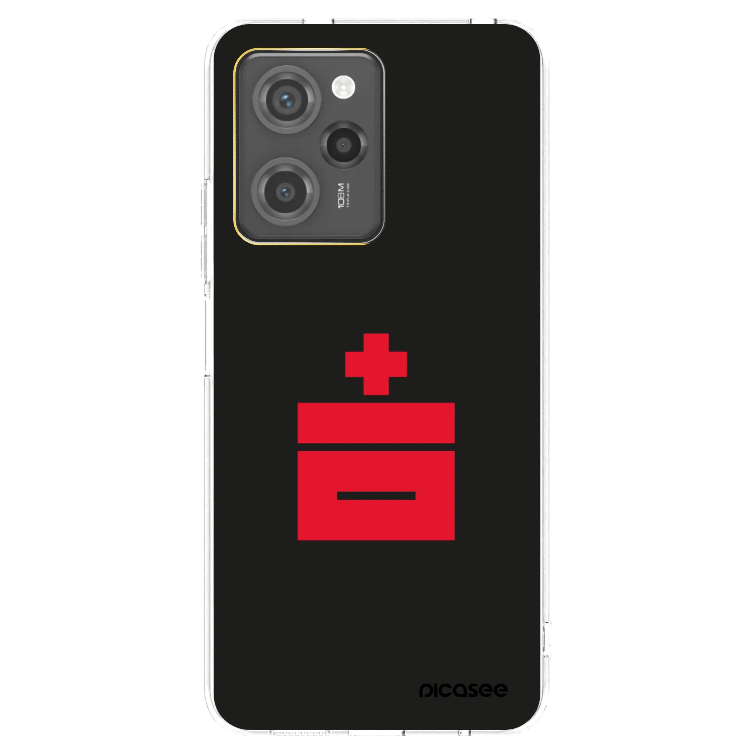 Picasee silikonowe przeźroczyste etui na Xiaomi Poco X5 Pro - Le Plastenciaga