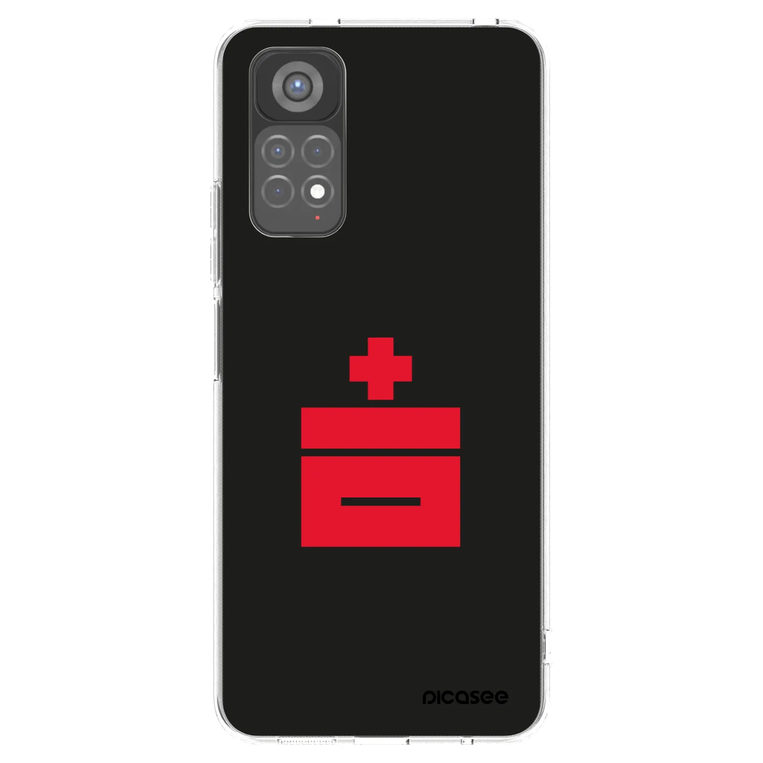 Picasee silikonowe przeźroczyste etui na Xiaomi Redmi Note 11S 5G - Le Plastenciaga
