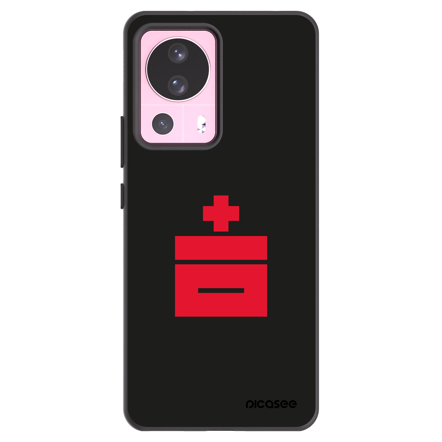 Picasee silikonowe czarne etui na Xiaomi 13 Lite - Le Plastenciaga