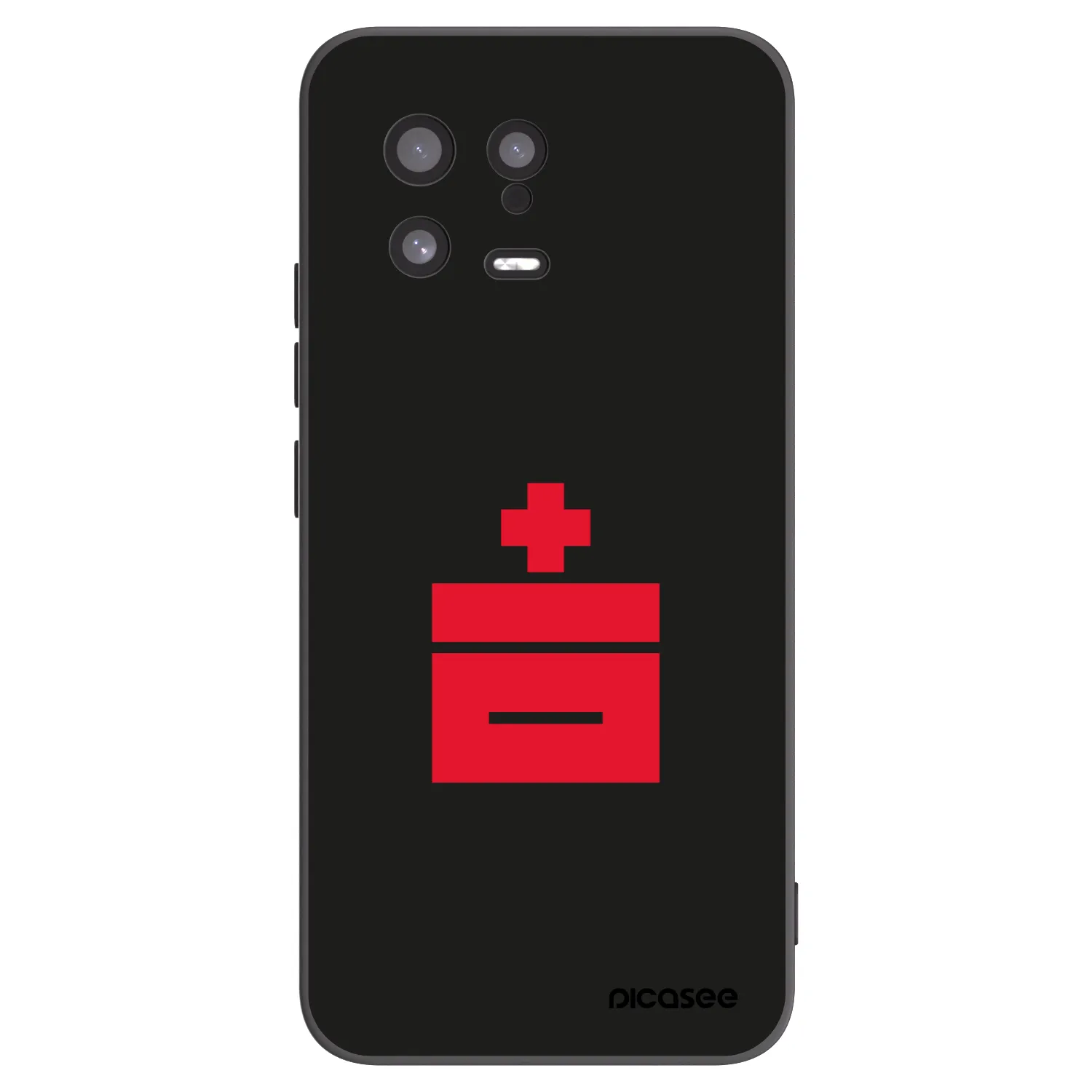 Picasee silikonowe czarne etui na Xiaomi 13 - Le Plastenciaga