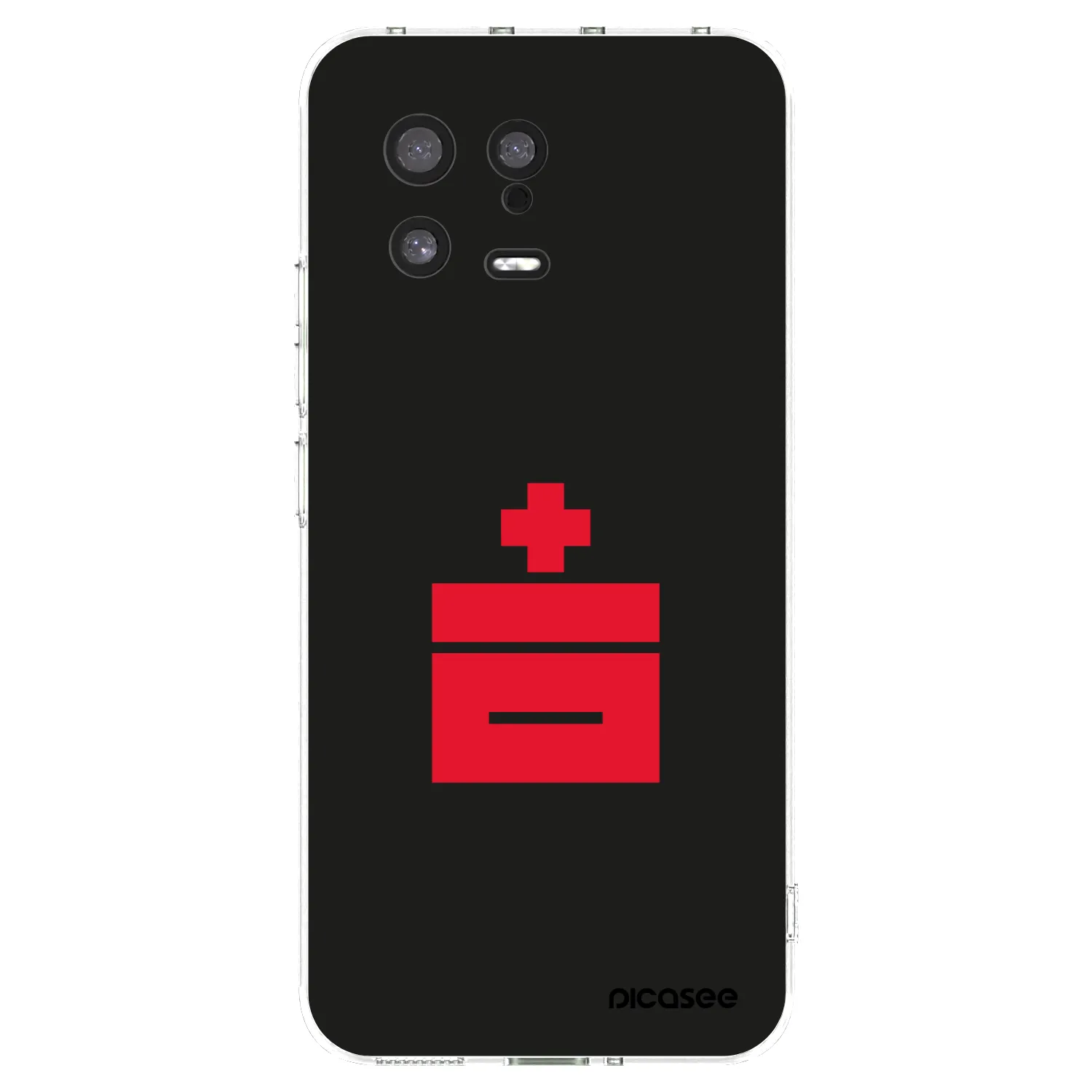 Picasee silikonowe przeźroczyste etui na Xiaomi 13 - Le Plastenciaga