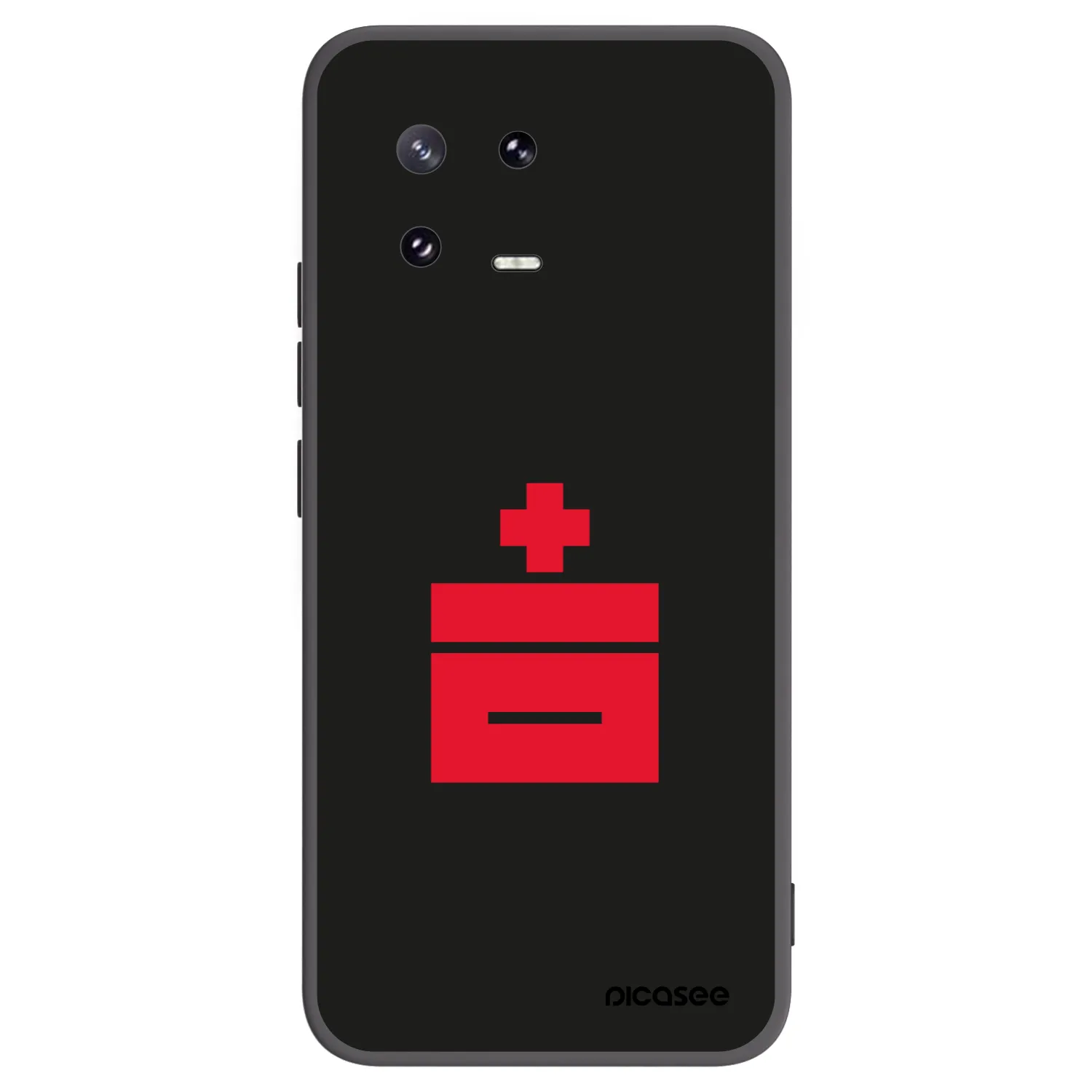 Picasee silikonowe czarne etui na Xiaomi 13 Pro - Le Plastenciaga