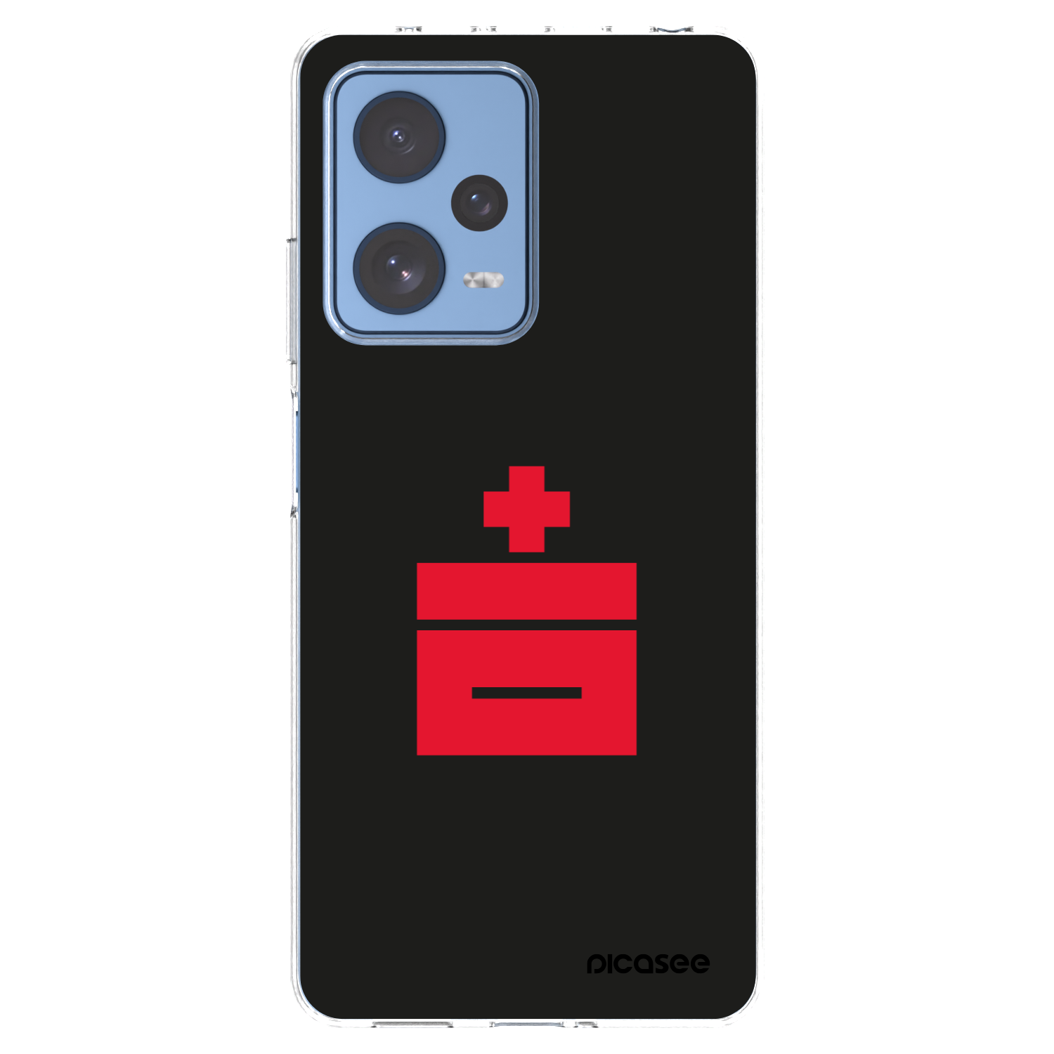 Picasee silikonowe przeźroczyste etui na Xiaomi Redmi Note 12 Pro 5G - Le Plastenciaga
