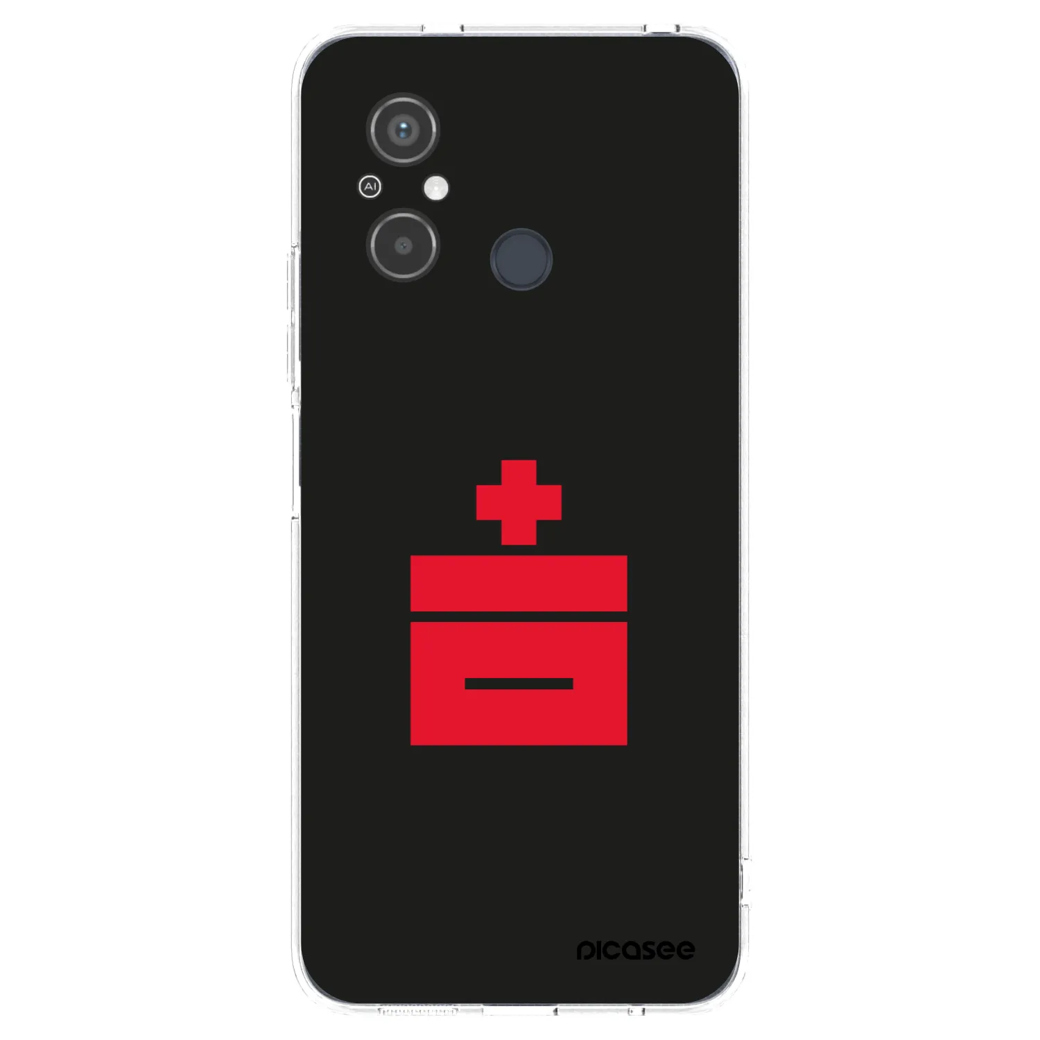 Picasee silikonowe przeźroczyste etui na Xiaomi Redmi 12C - Le Plastenciaga