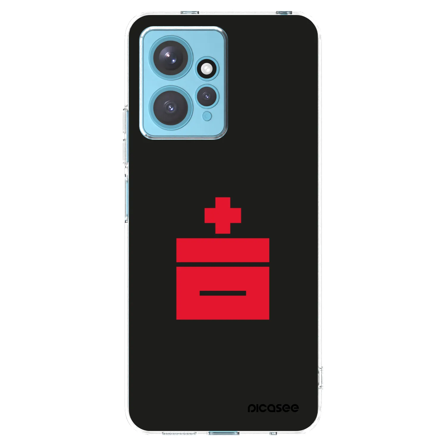 Picasee silikonowe przeźroczyste etui na Xiaomi Redmi Note 12 4G - Le Plastenciaga