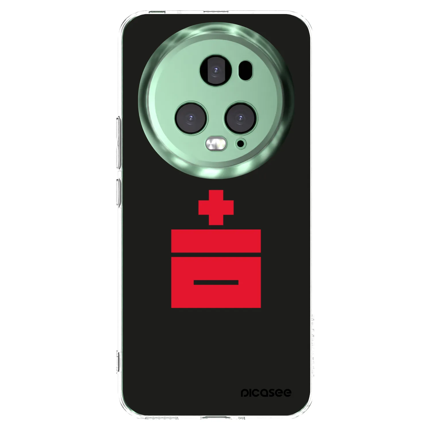 Picasee silikonowe przeźroczyste etui na Honor Magic5 Pro - Le Plastenciaga