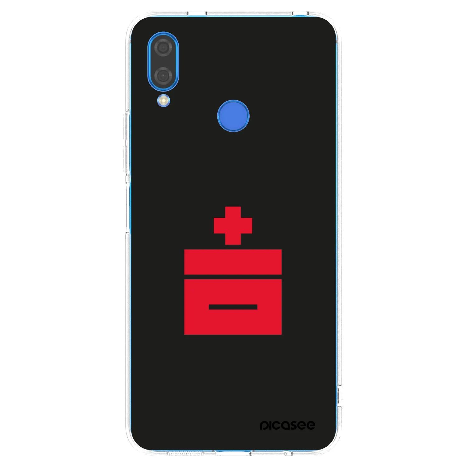 Picasee silikonowe przeźroczyste etui na Huawei Nova 3i - Le Plastenciaga