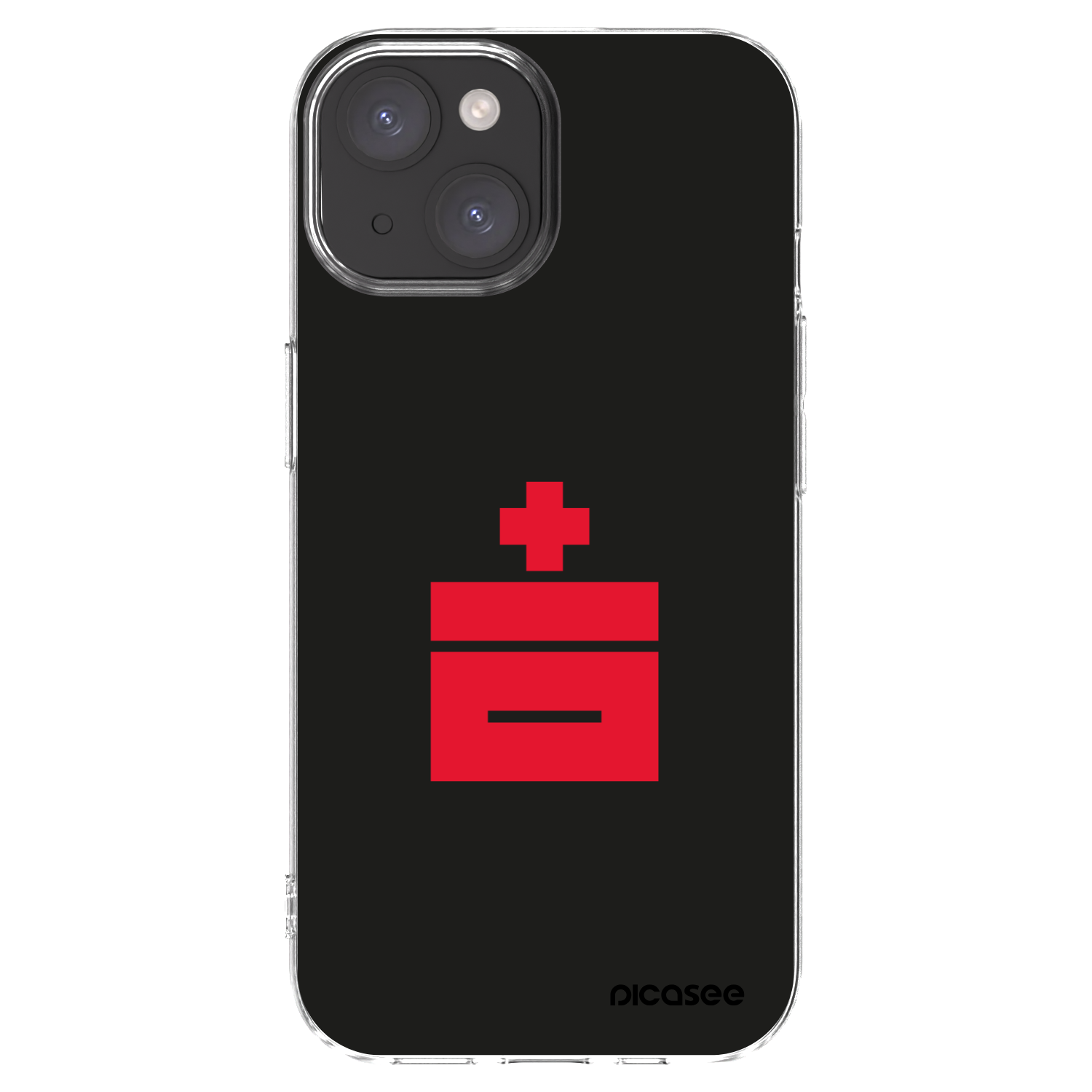 Picasee silikonowe przeźroczyste etui na Apple iPhone 15 - Le Plastenciaga