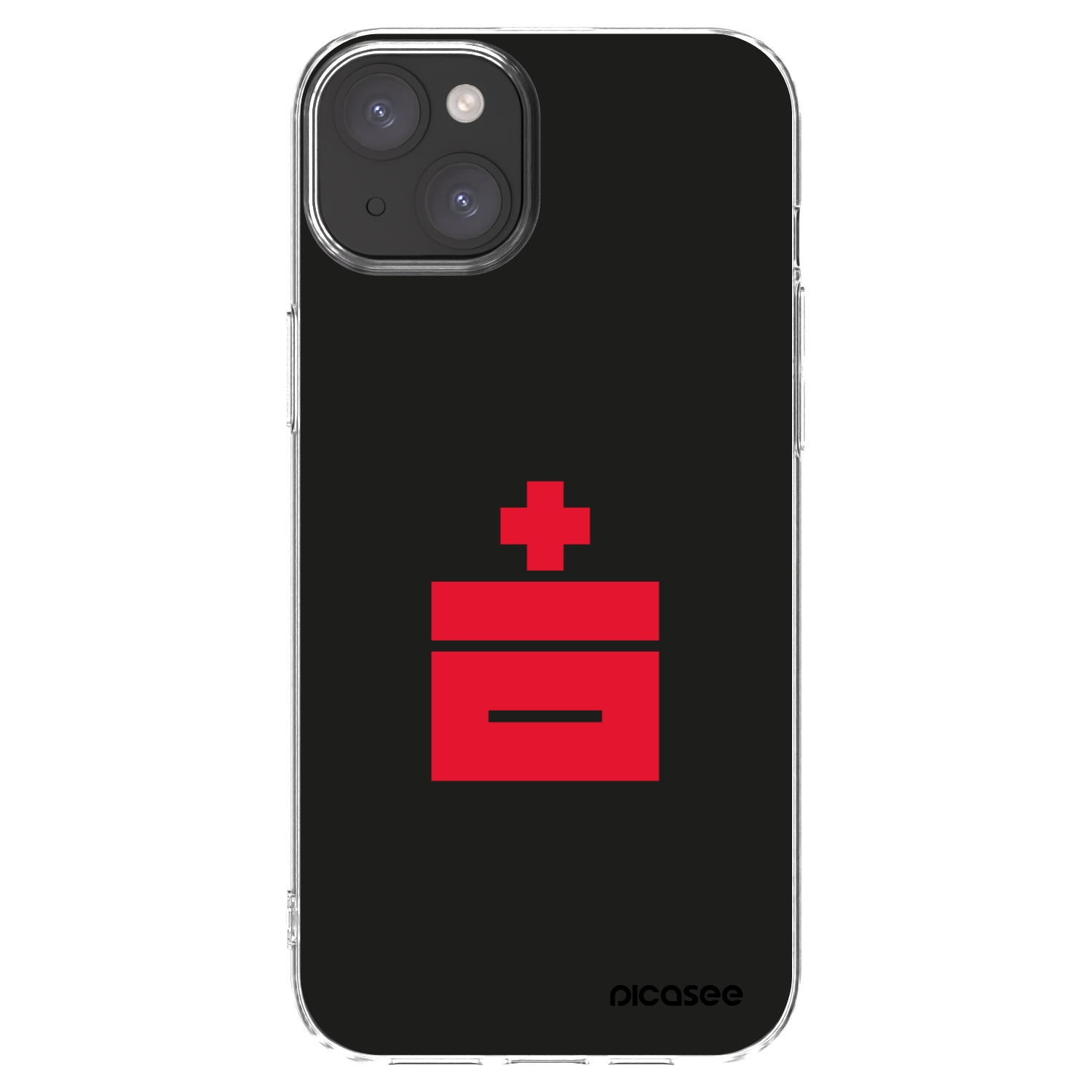 Picasee silikonowe przeźroczyste etui na Apple iPhone 15 Plus - Le Plastenciaga