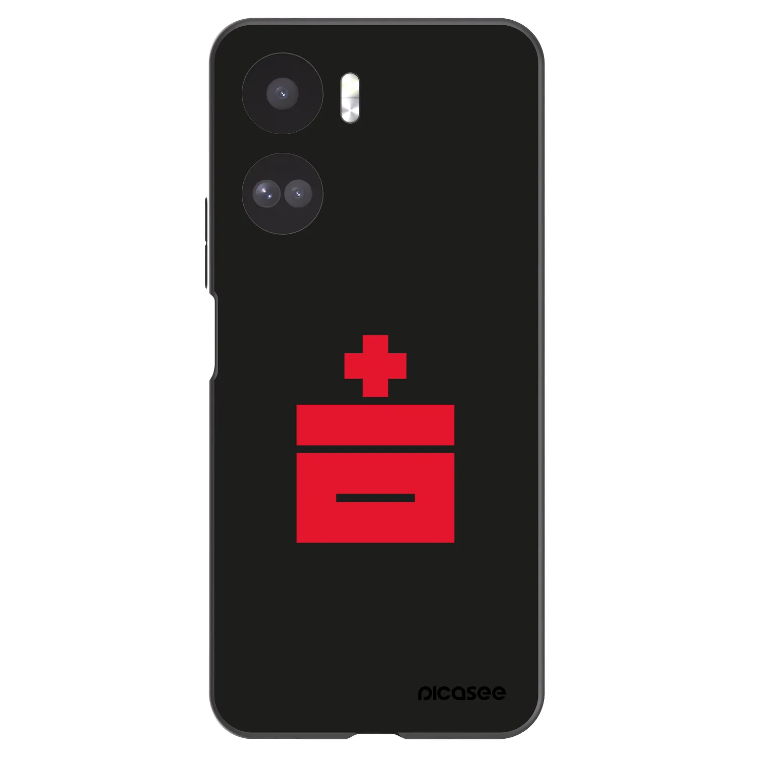 Picasee silikonowe czarne etui na Honor 90 Lite 5G - Le Plastenciaga