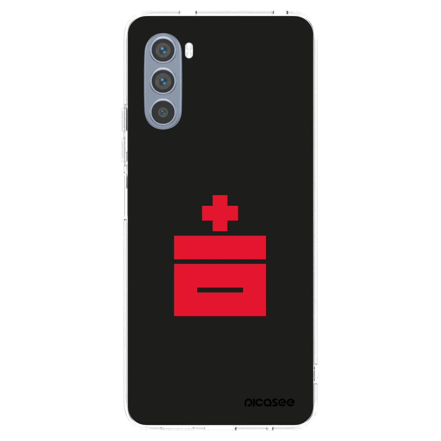 Picasee silikonowe przeźroczyste etui na Motorola Moto G62 - Le Plastenciaga
