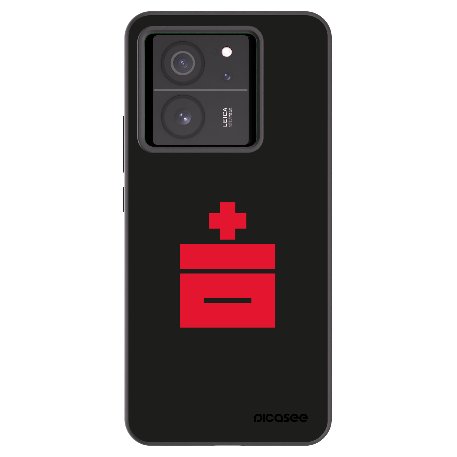 Picasee silikonowe czarne etui na Xiaomi 13T - Le Plastenciaga