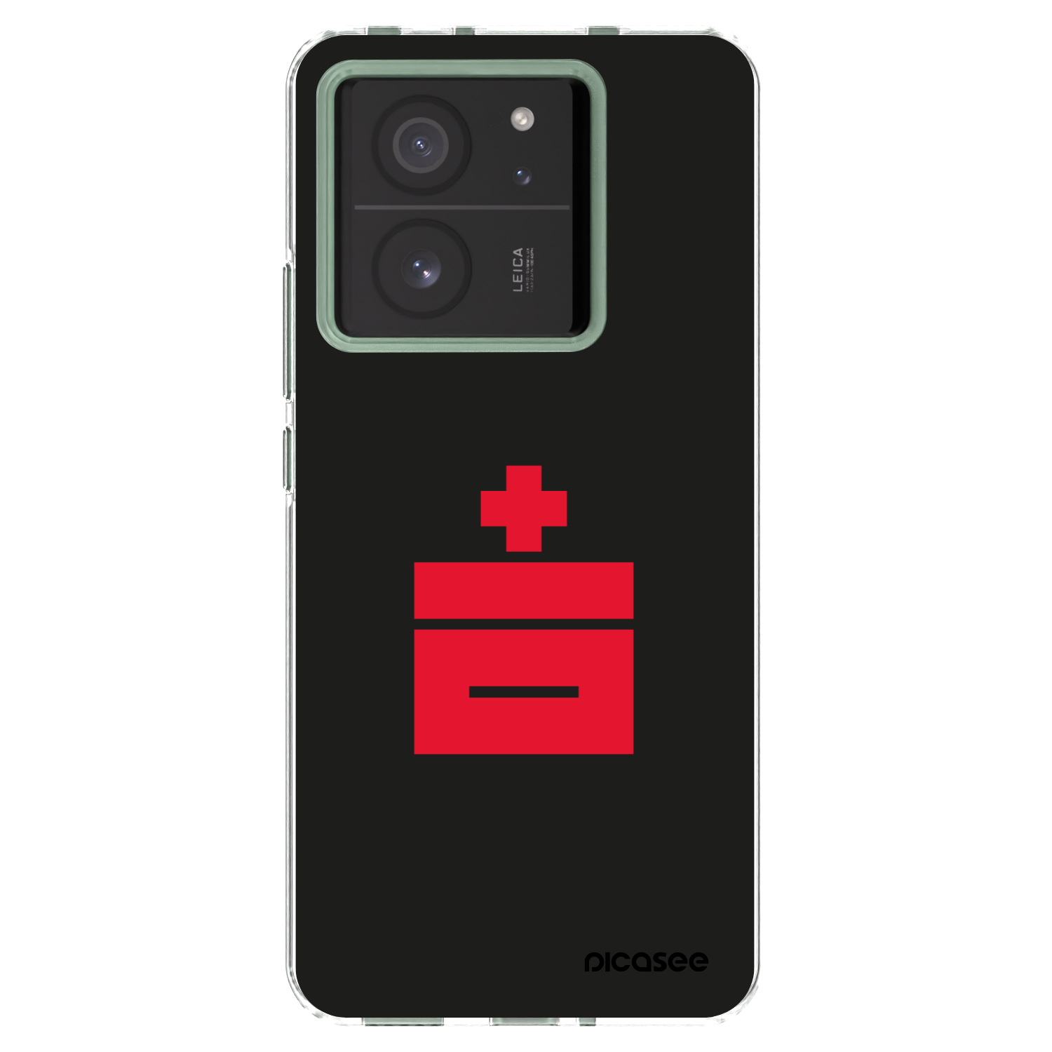 Picasee silikonowe przeźroczyste etui na Xiaomi 13T - Le Plastenciaga