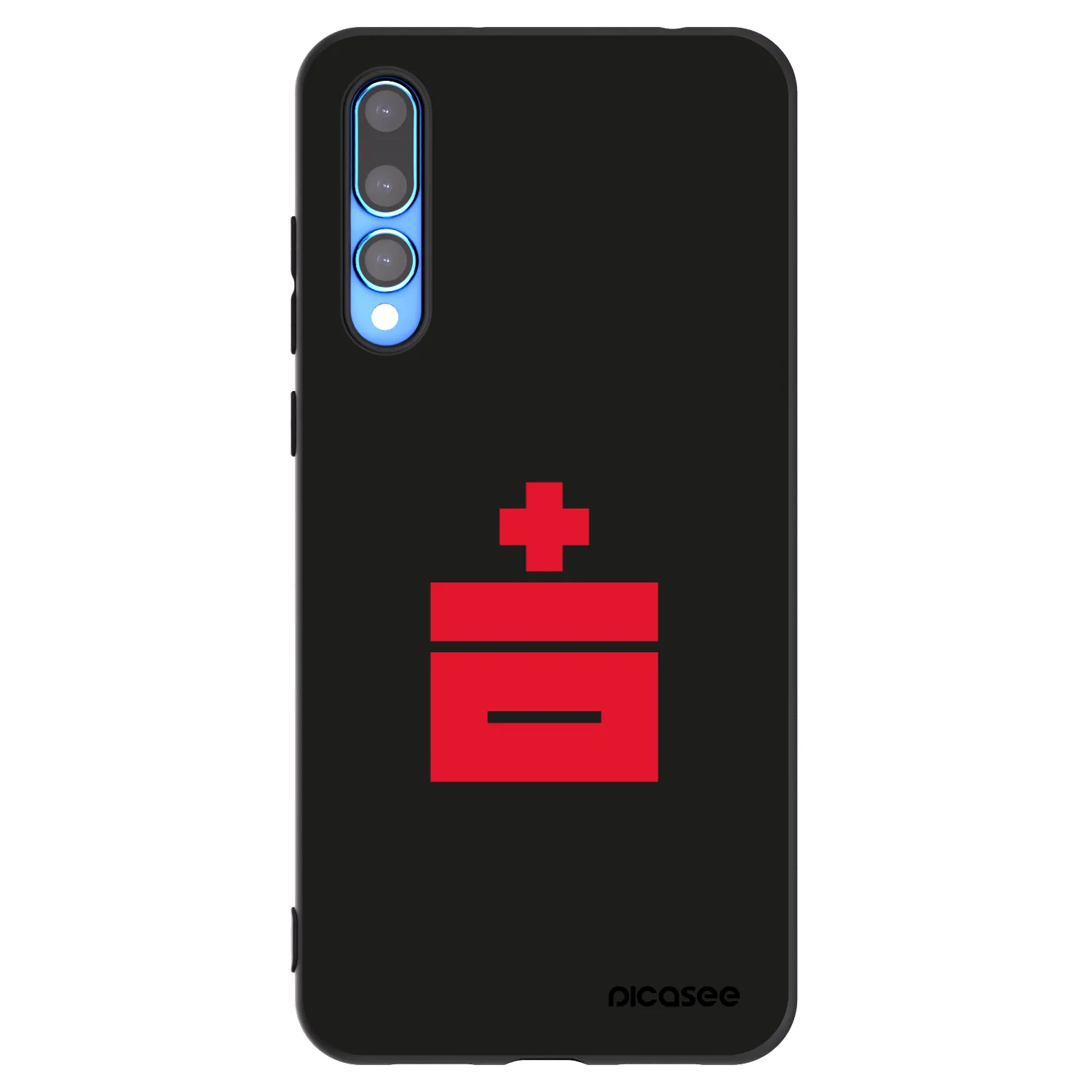Picasee silikonowe czarne etui na Huawei P20 Pro - Le Plastenciaga