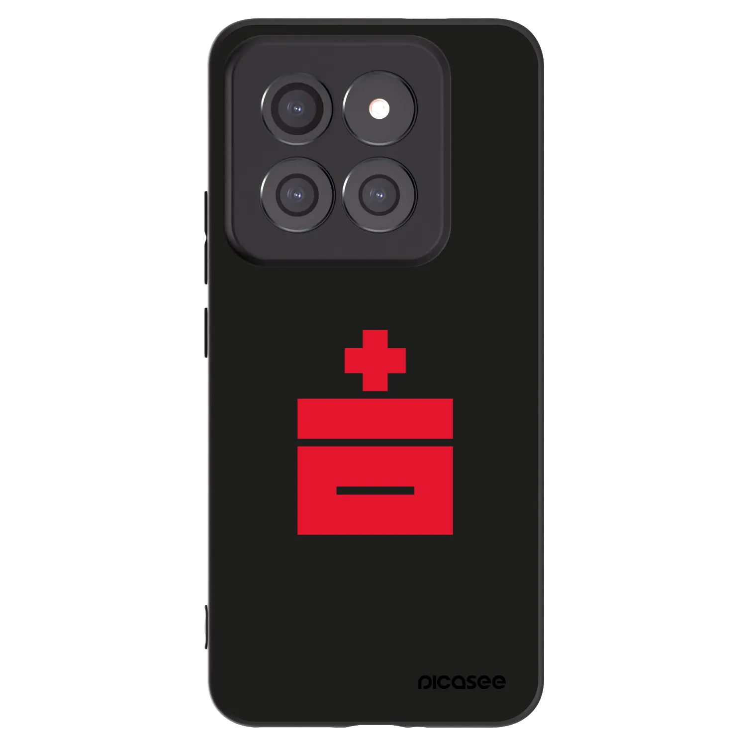 Picasee silikonowe czarne etui na Xiaomi 14 Pro - Le Plastenciaga