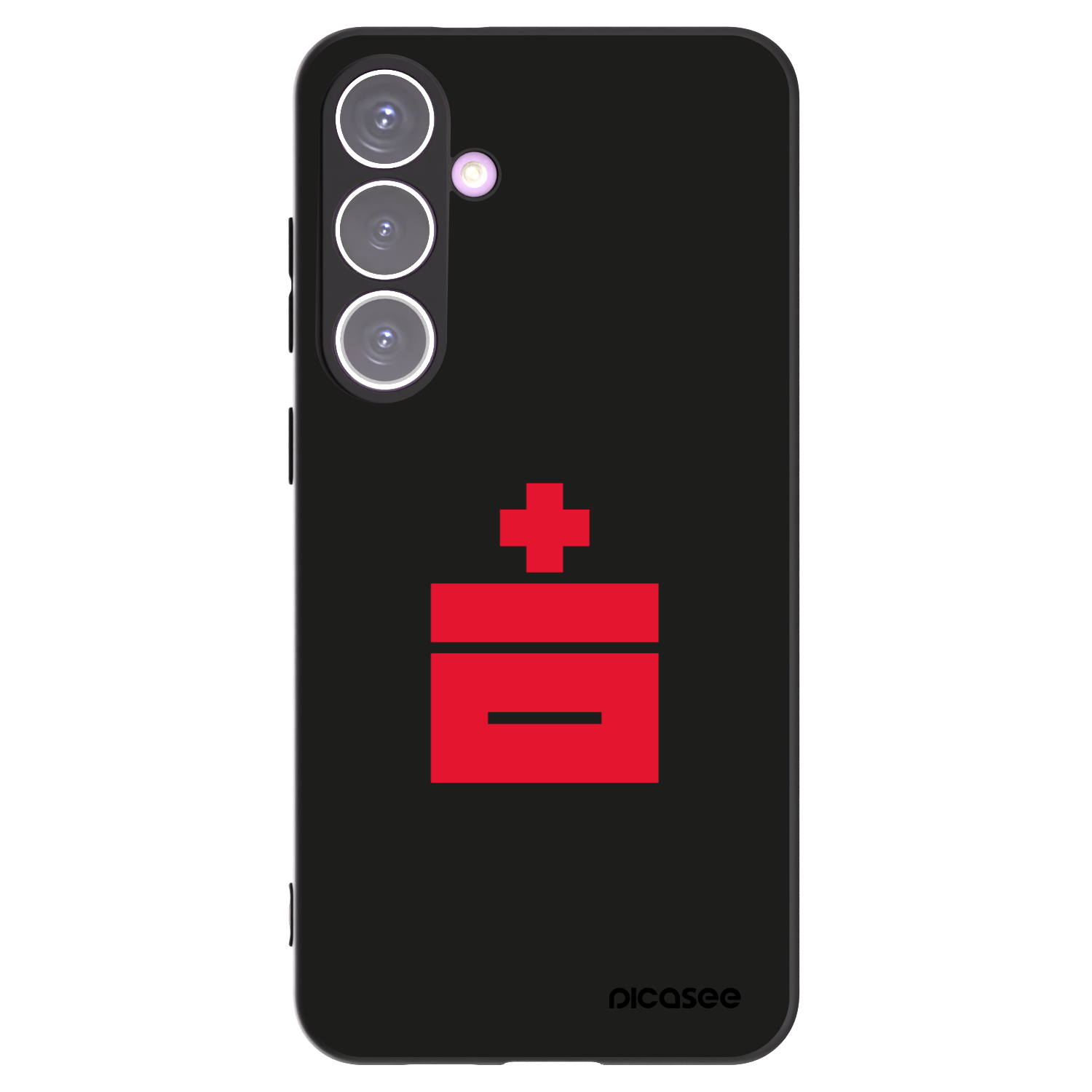 Picasee silikonowe czarne etui na Samsung Galaxy S24+ S926B 5G - Le Plastenciaga