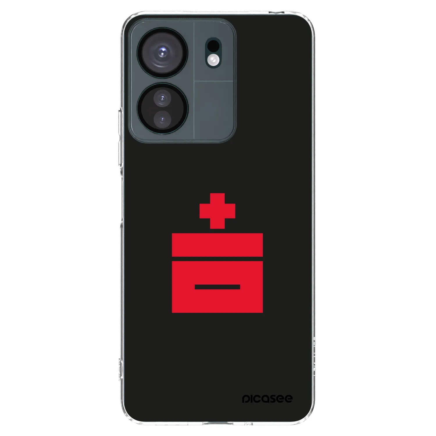 Picasee silikonowe przeźroczyste etui na Xiaomi Redmi 13C 4G - Le Plastenciaga
