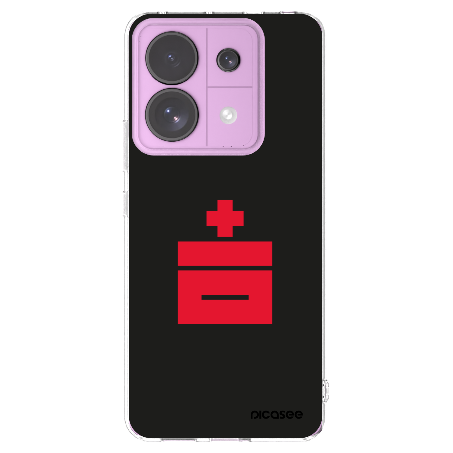 Picasee silikonowe przeźroczyste etui na Xiaomi Redmi Note 13 Pro 5G - Le Plastenciaga