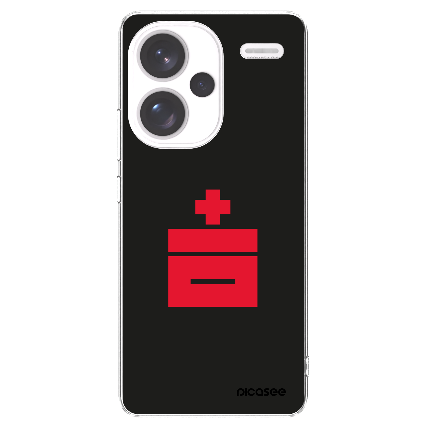 Picasee silikonowe przeźroczyste etui na Xiaomi Redmi Note 13 Pro+ 5G - Le Plastenciaga
