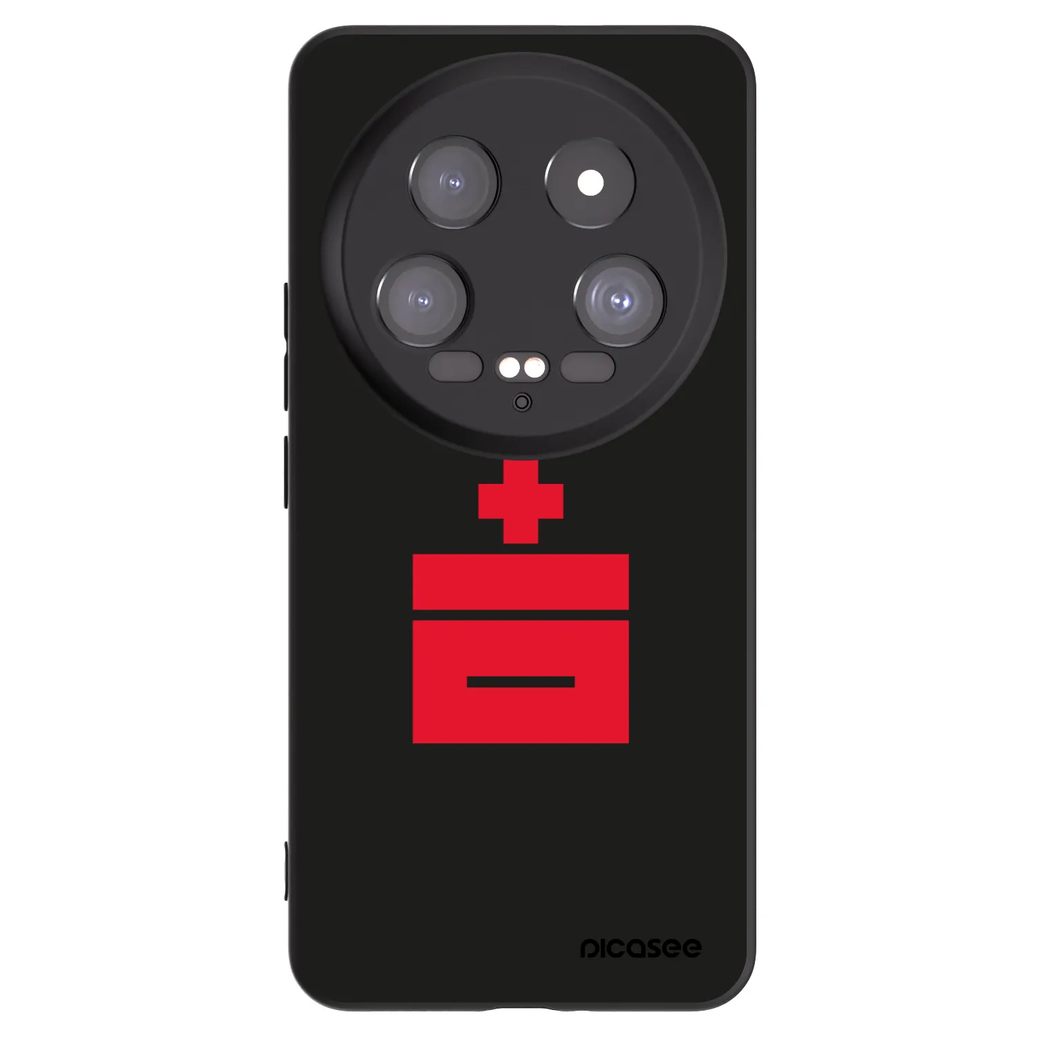 Picasee silikonowe czarne etui na Xiaomi 14 Ultra - Le Plastenciaga