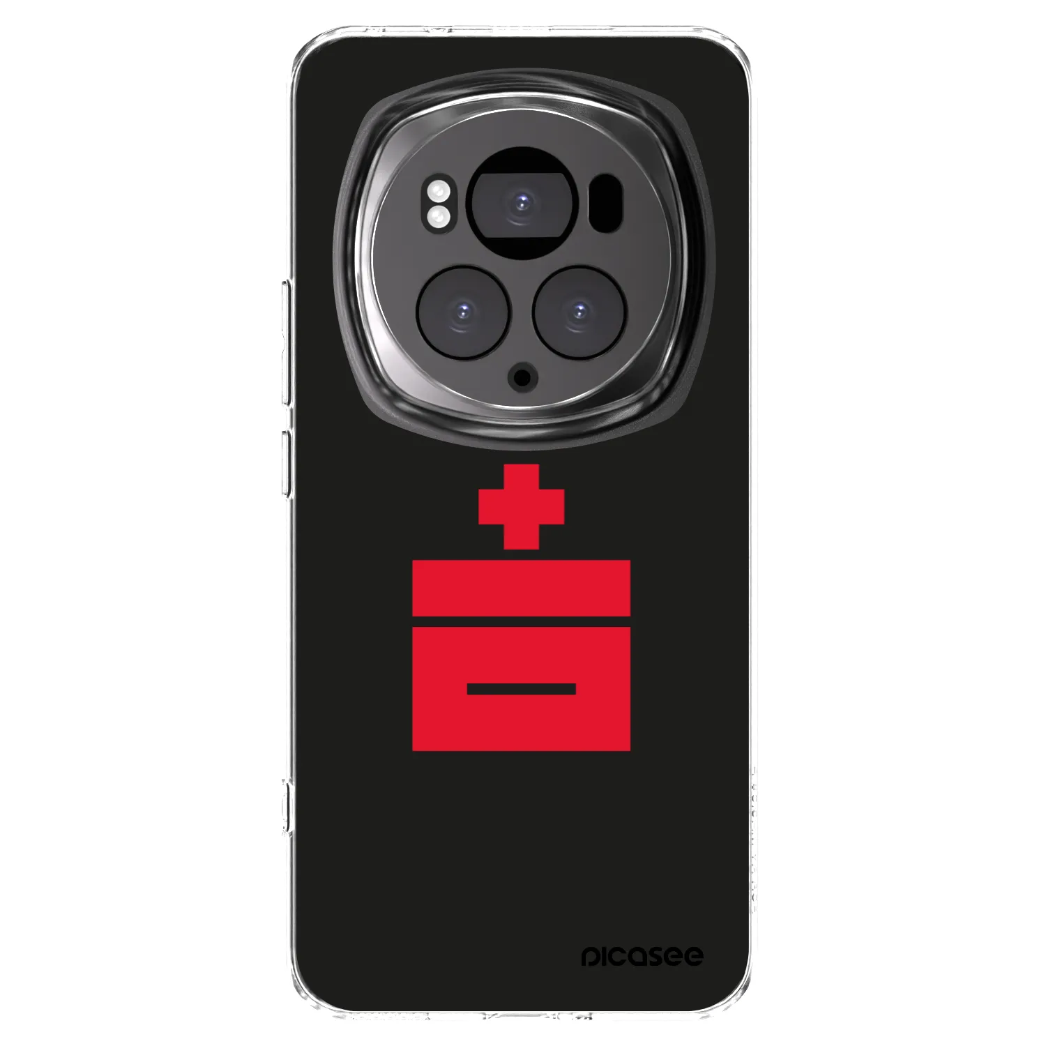 Picasee silikonowe przeźroczyste etui na Honor Magic6 Pro - Le Plastenciaga