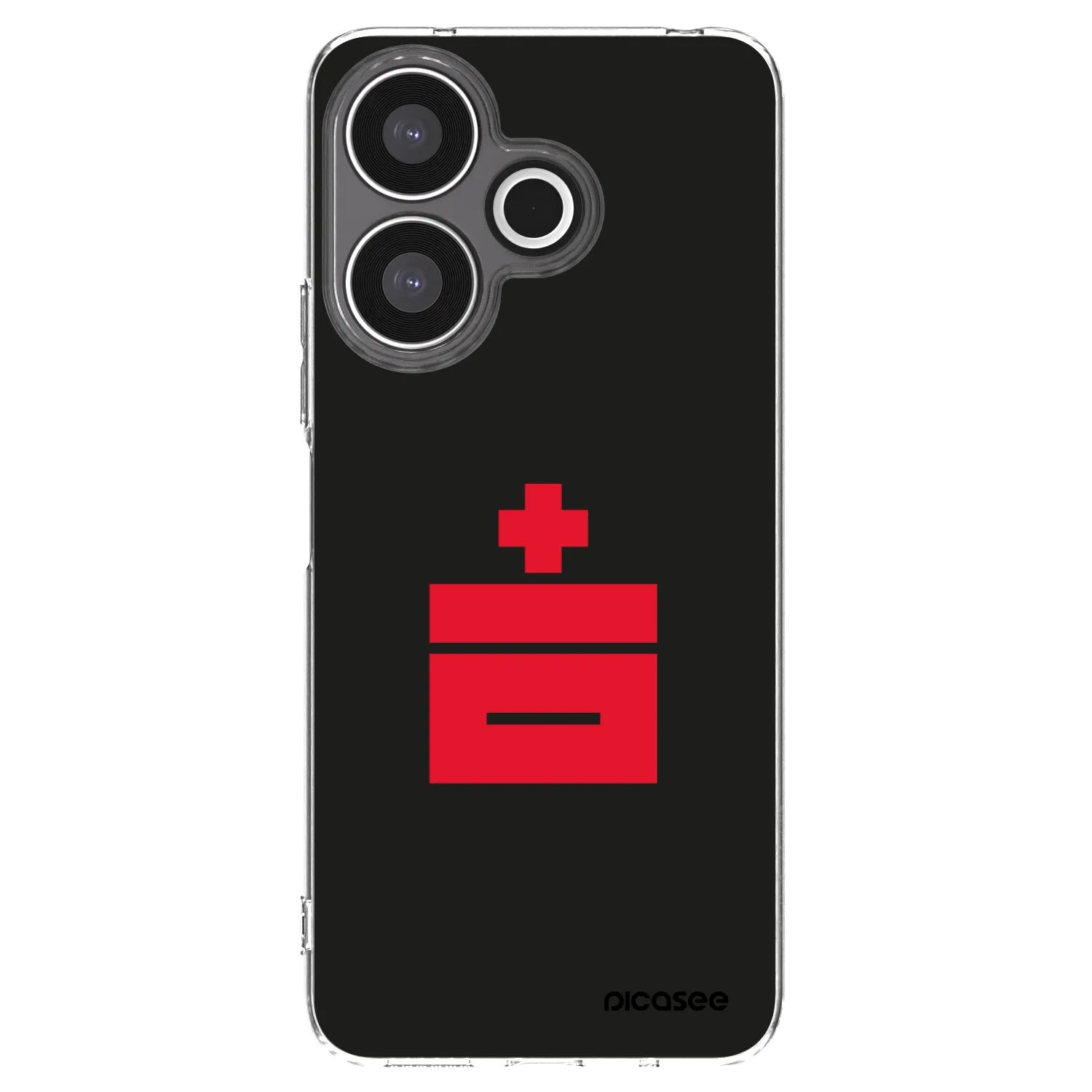 Picasee silikonowe przeźroczyste etui na Xiaomi Redmi 13 4G - Le Plastenciaga