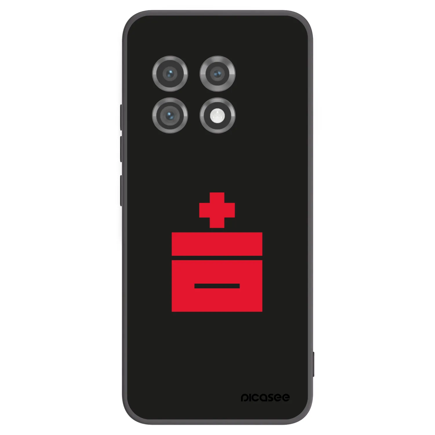 Picasee silikonowe czarne etui na OnePlus 11 5G - Le Plastenciaga