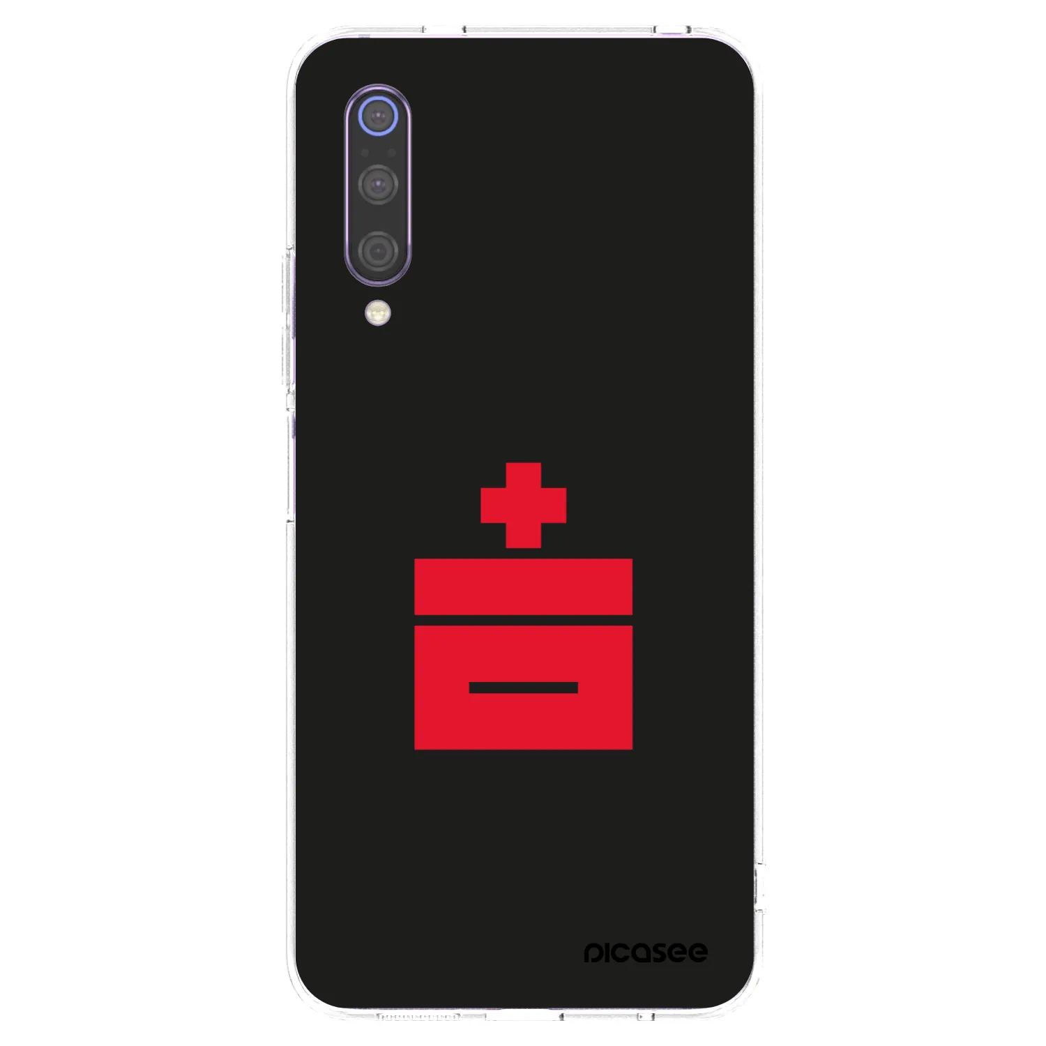 Picasee silikonowe przeźroczyste etui na Xiaomi Mi 9 - Le Plastenciaga