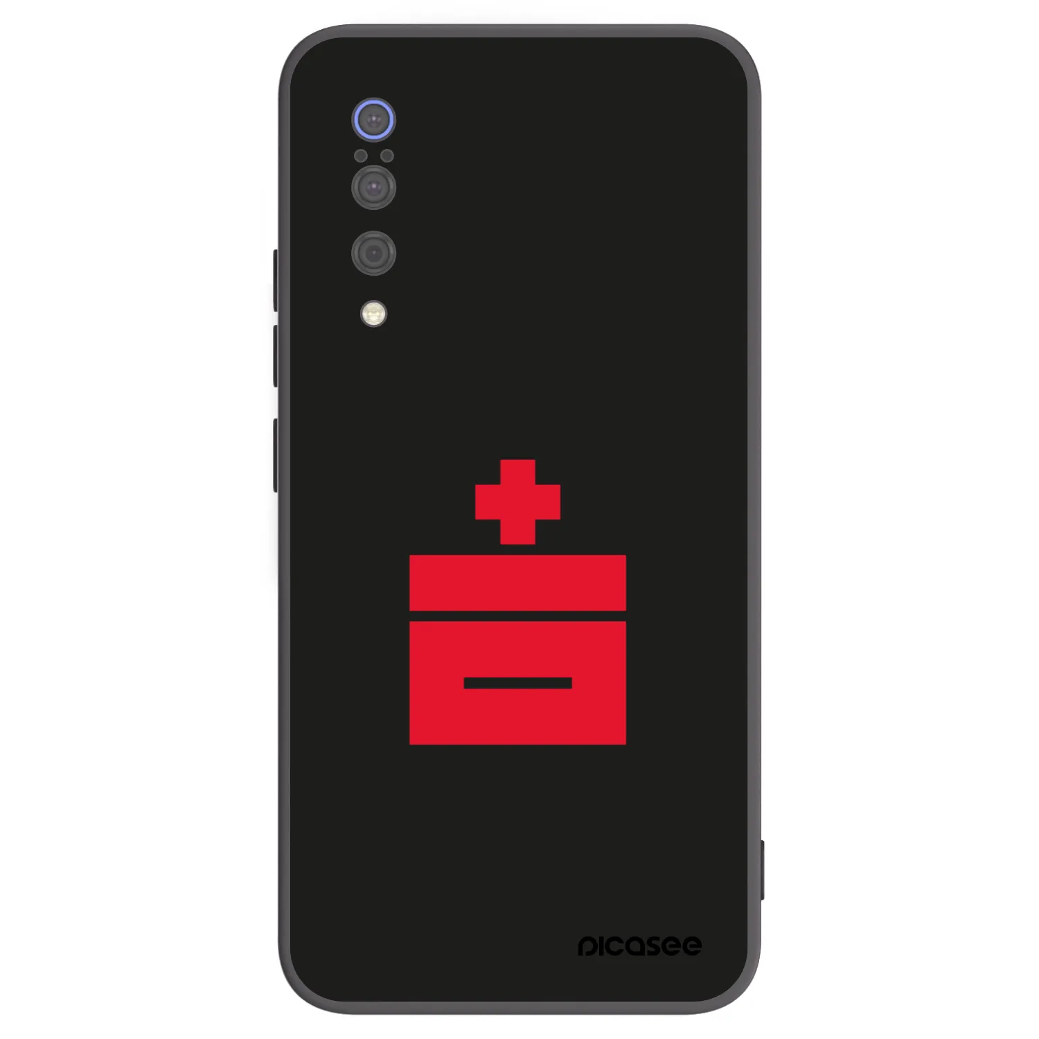 Picasee silikonowe czarne etui na Xiaomi Mi 9 - Le Plastenciaga