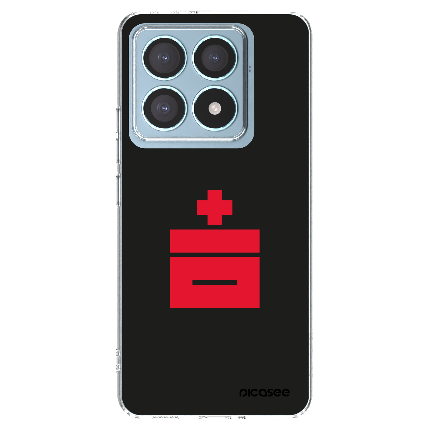 Picasee silikonowe przeźroczyste etui na Xiaomi 14T Pro - Le Plastenciaga