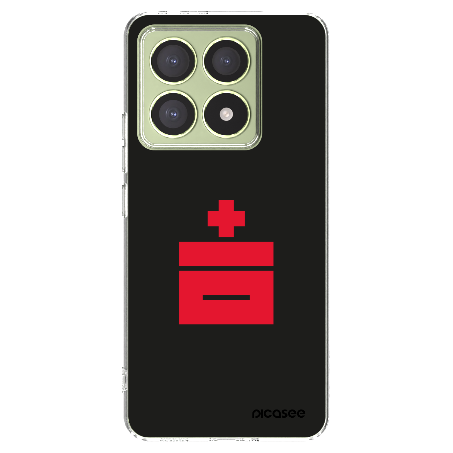 Picasee silikonowe przeźroczyste etui na Xiaomi 14T - Le Plastenciaga