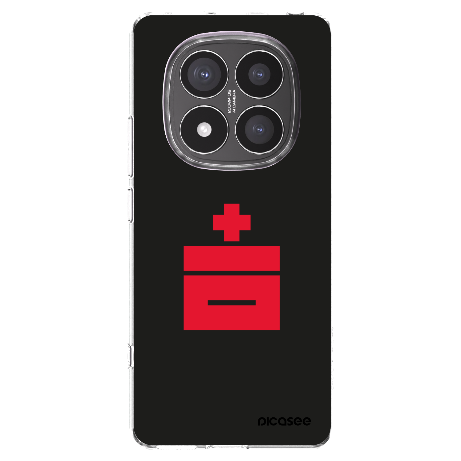 Picasee silikonowe przeźroczyste etui na Xiaomi Redmi Note 14 Pro+ 5G - Le Plastenciaga