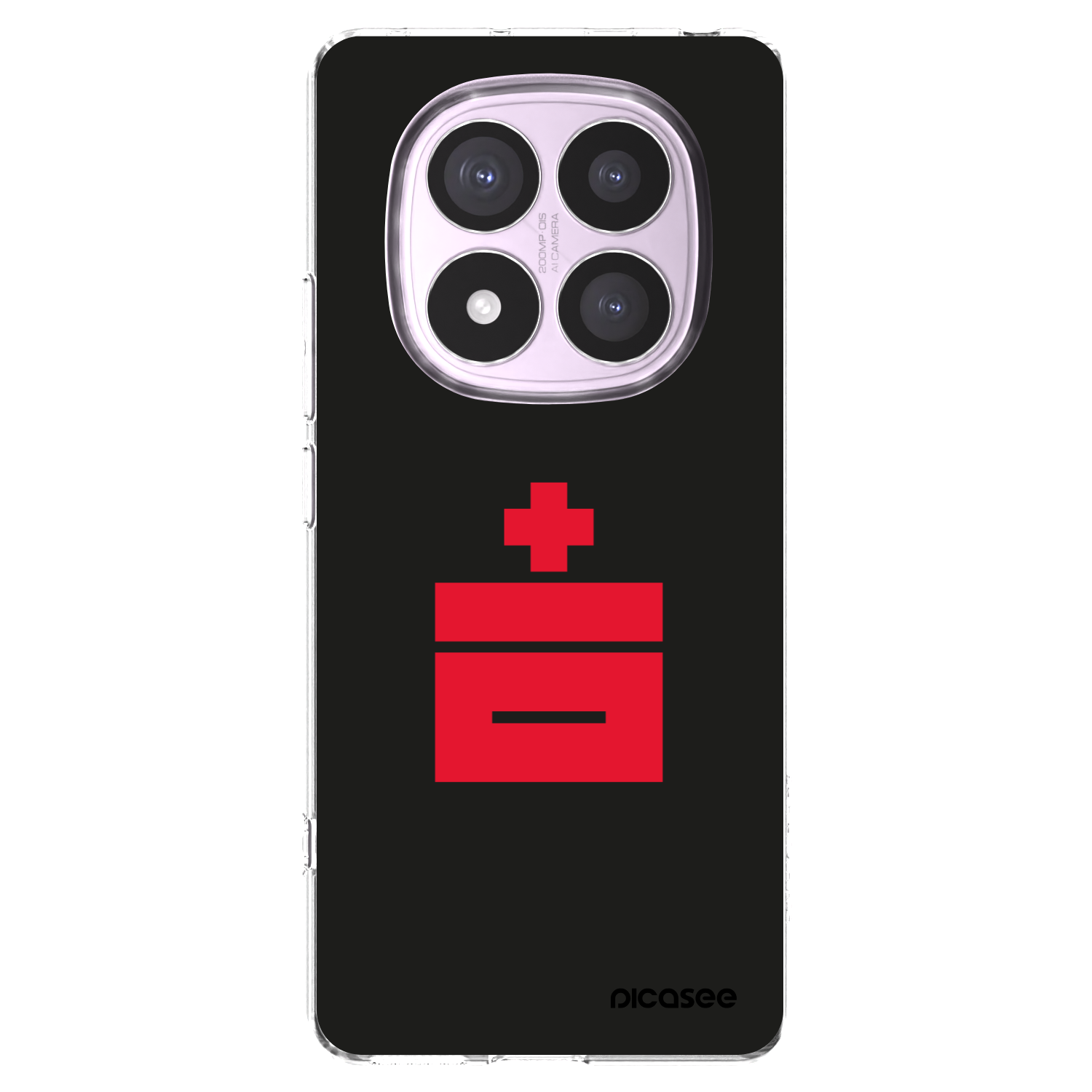 Picasee silikonowe przeźroczyste etui na Xiaomi Redmi Note 14 Pro 5G - Le Plastenciaga