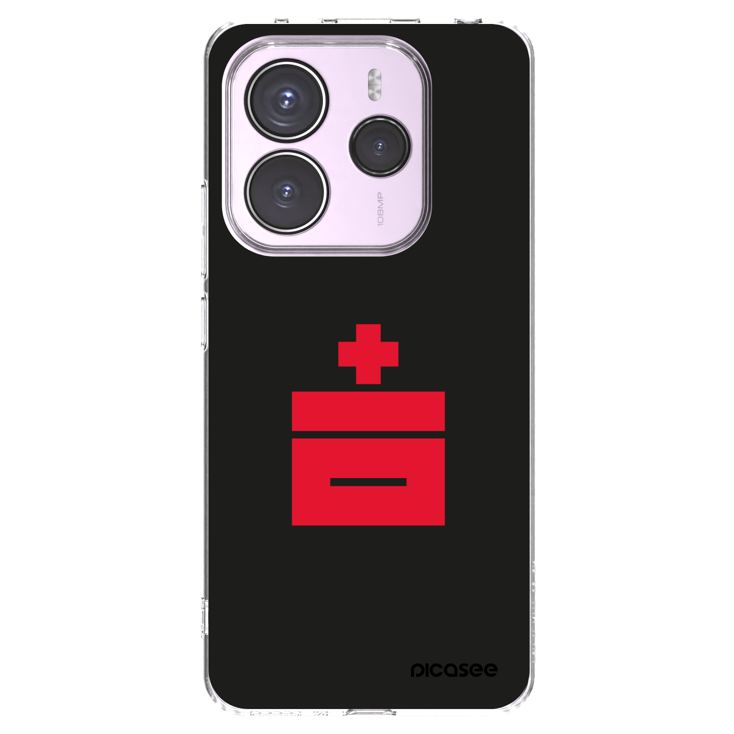 Picasee silikonowe przeźroczyste etui na Xiaomi Redmi Note 14 5G - Le Plastenciaga