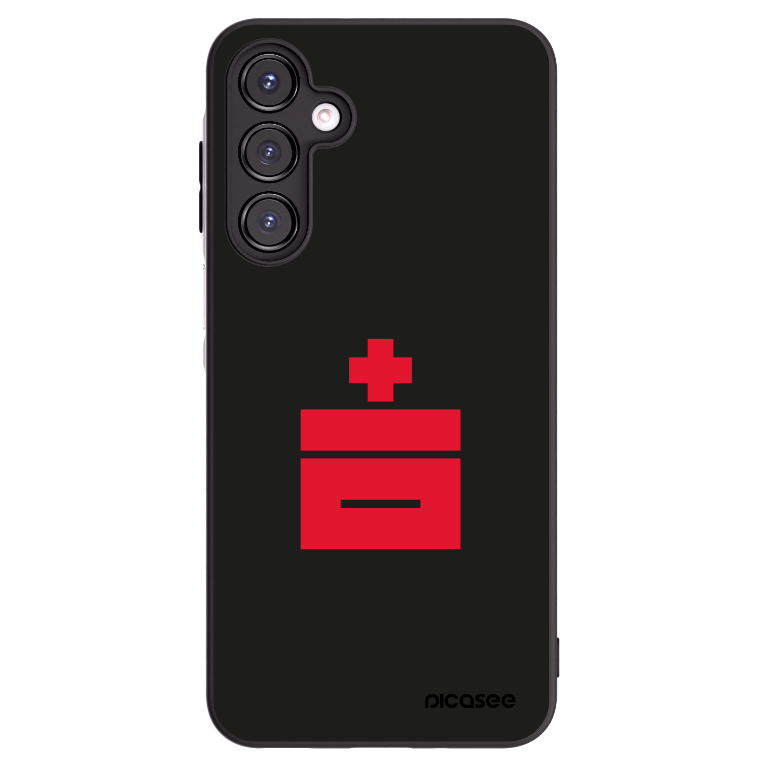 Picasee silikonowe czarne etui na Samsung Galaxy A16 5G - Le Plastenciaga