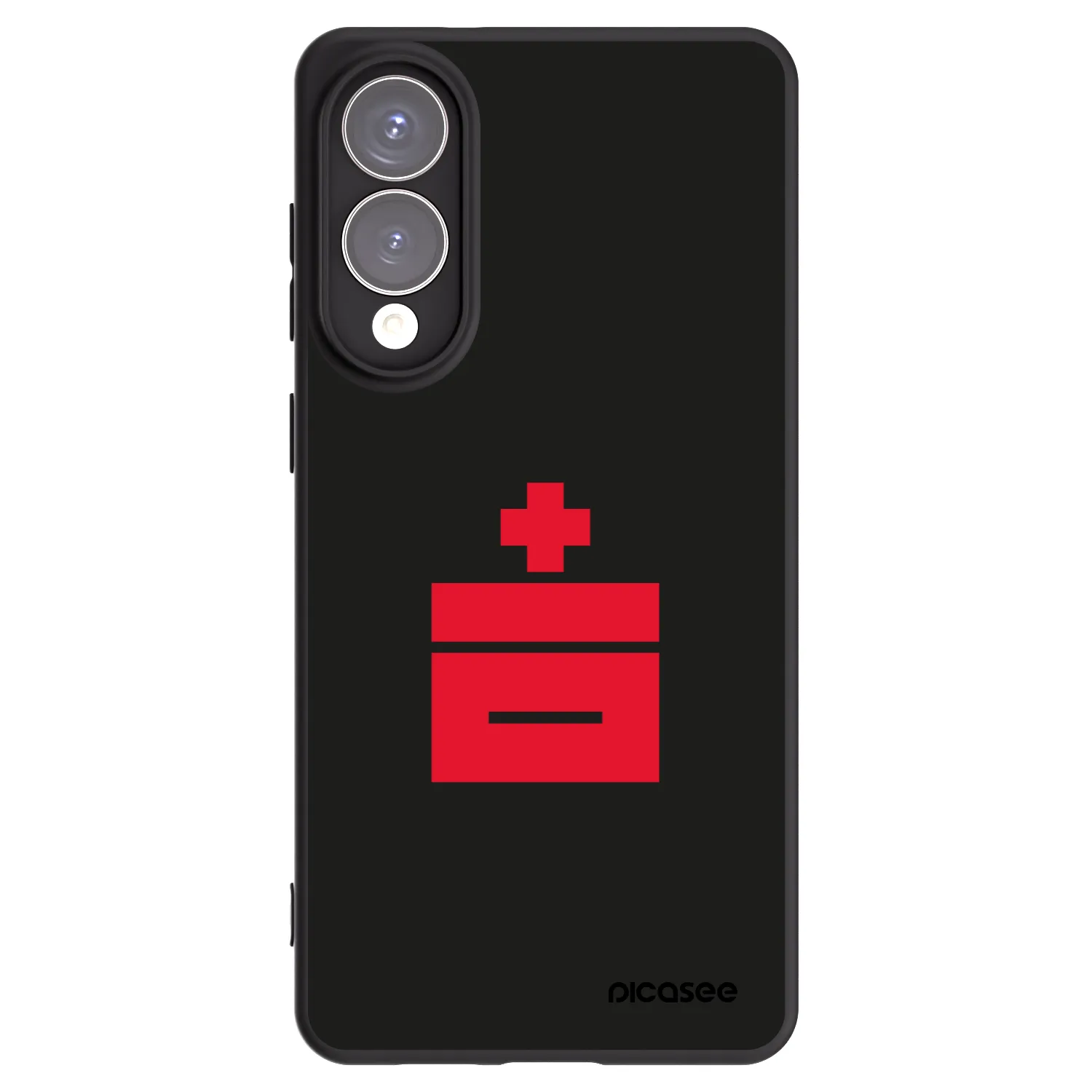 Picasee silikonowe czarne etui na Samsung Galaxy S25 Edge 5G - Le Plastenciaga