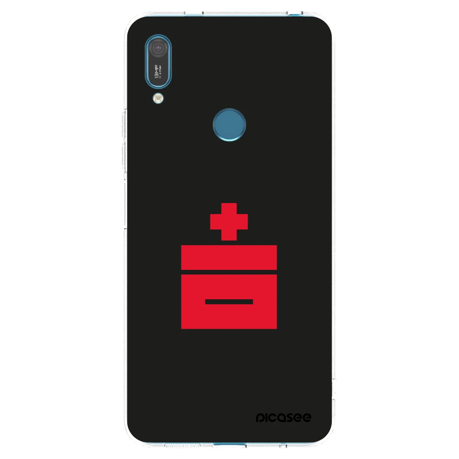 Picasee silikonowe przeźroczyste etui na Huawei Y7 2019 - Le Plastenciaga