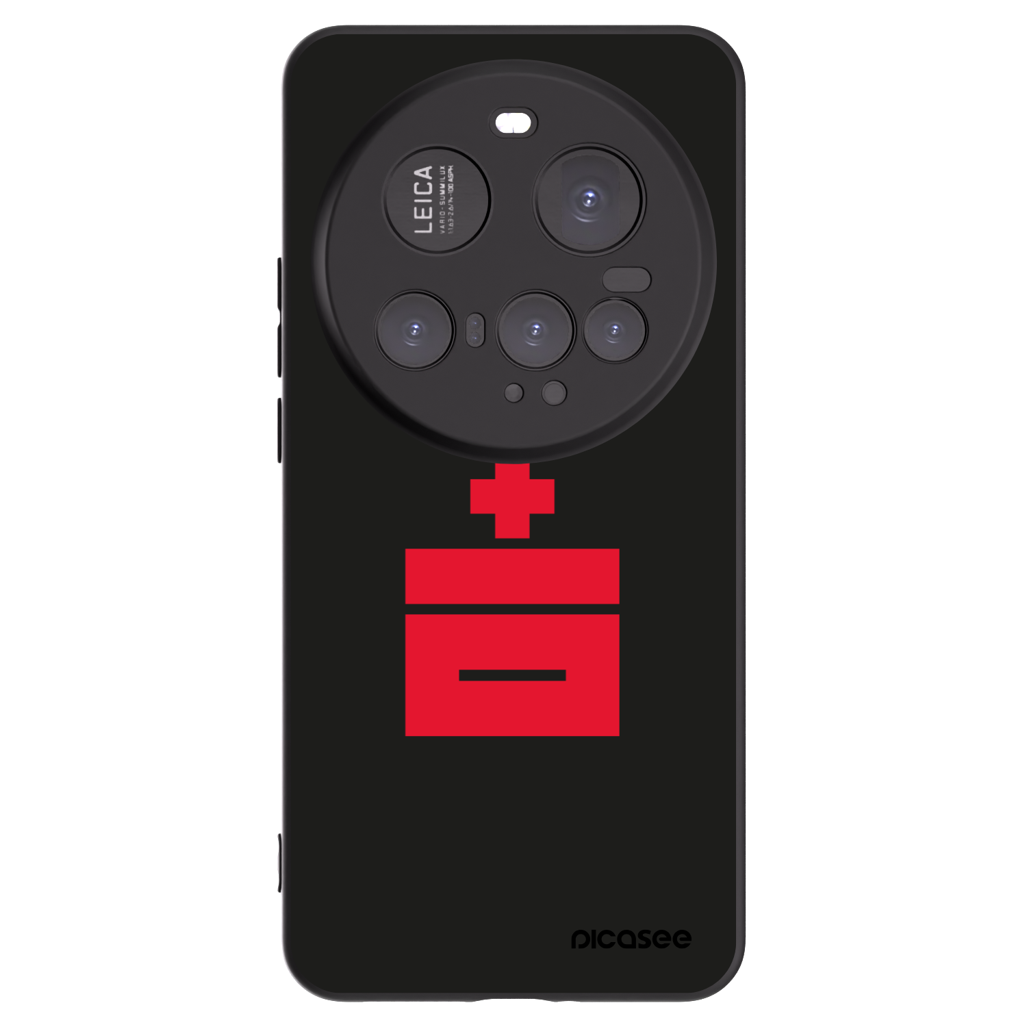 Picasee silikonowe czarne etui na Xiaomi 15 Ultra - Le Plastenciaga