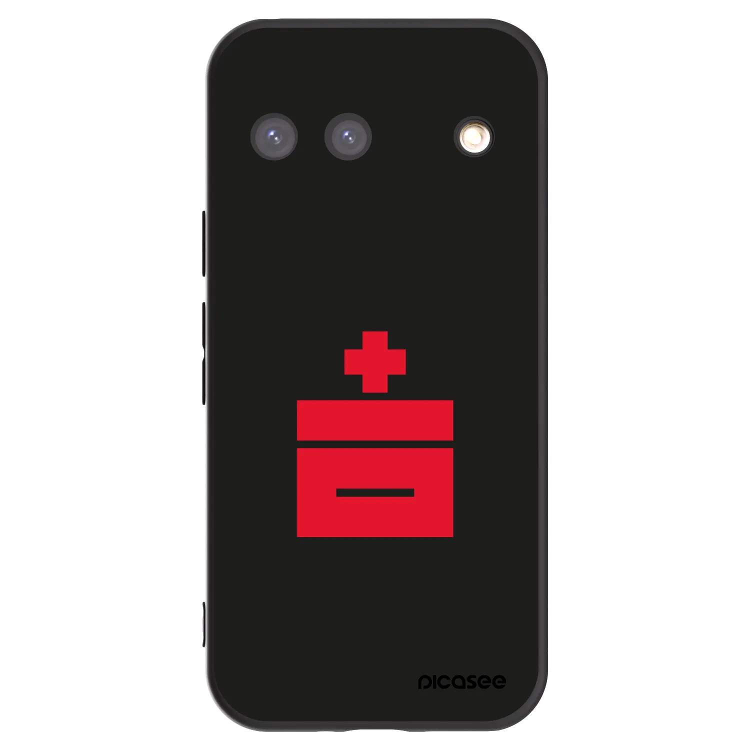 Picasee silikonowe czarne etui na Google Pixel 9 - Le Plastenciaga