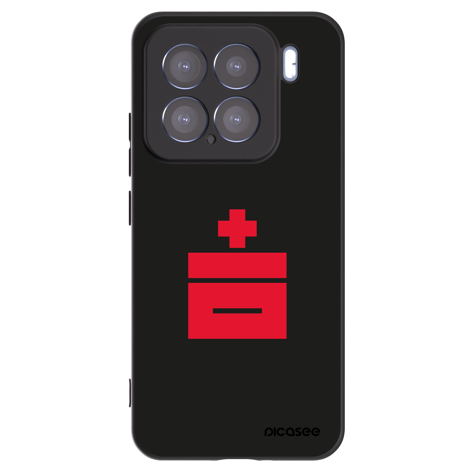 Picasee silikonowe czarne etui na Xiaomi 15 - Le Plastenciaga