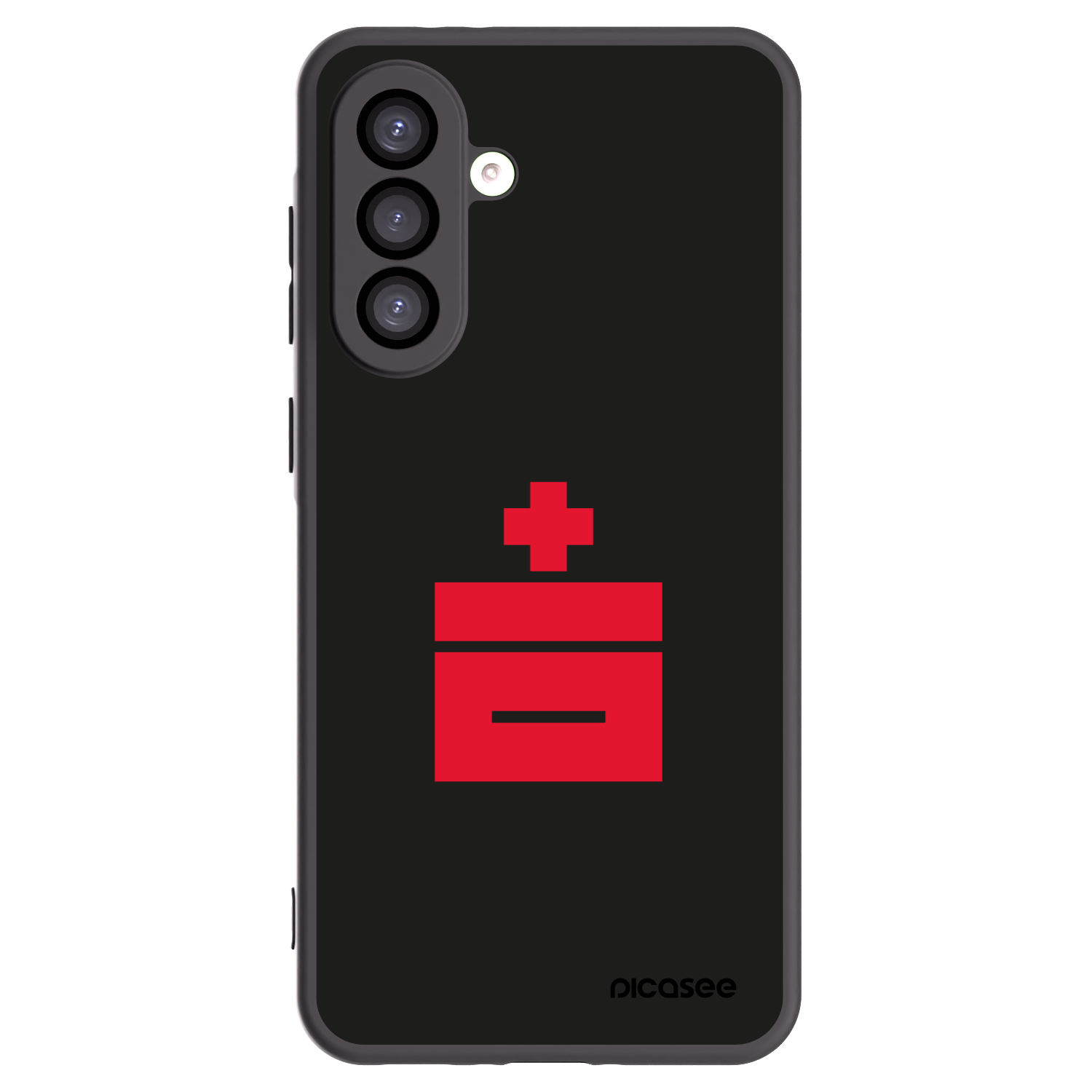 Picasee silikonowe czarne etui na Samsung Galaxy A26 5G A266B - Le Plastenciaga