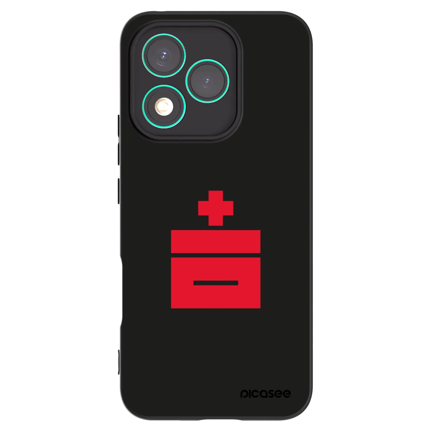 Picasee silikonowe czarne etui na Honor 400 Lite 5G - Le Plastenciaga