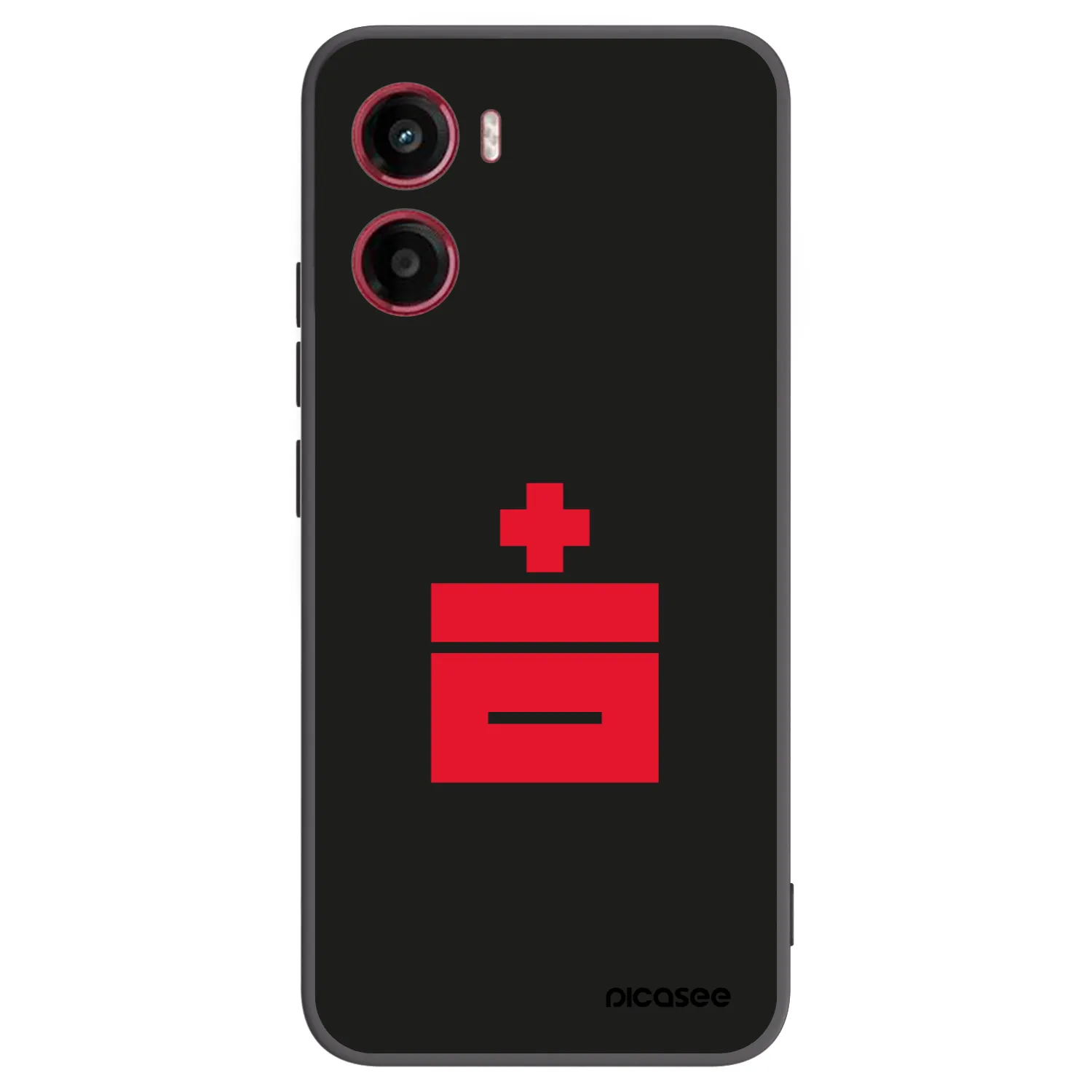 Picasee silikonowe czarne etui na Motorola Moto G05 - Le Plastenciaga