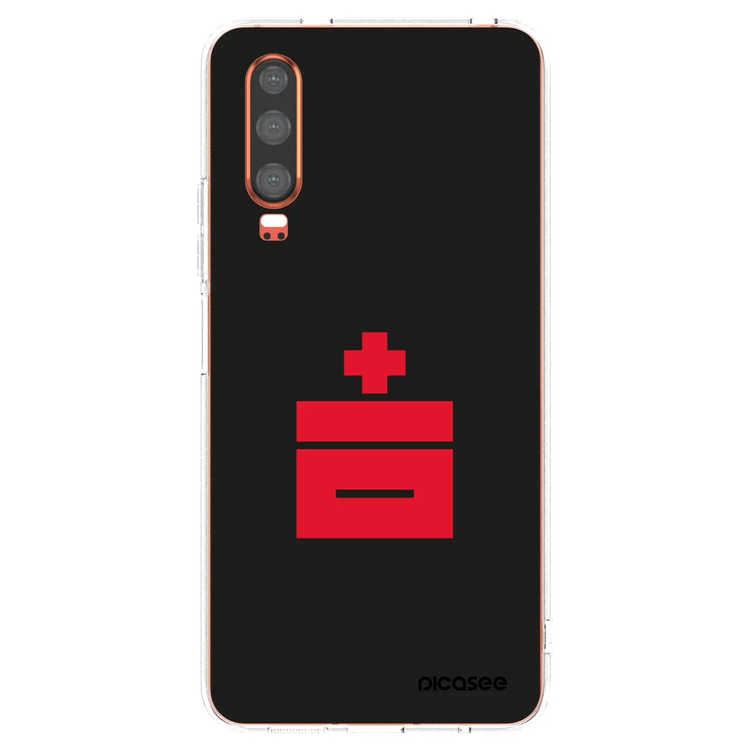 Picasee silikonowe przeźroczyste etui na Huawei P30 - Le Plastenciaga