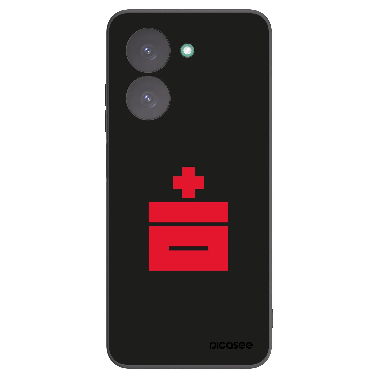 Picasee silikonowe czarne etui na Xiaomi Redmi A5 - Le Plastenciaga