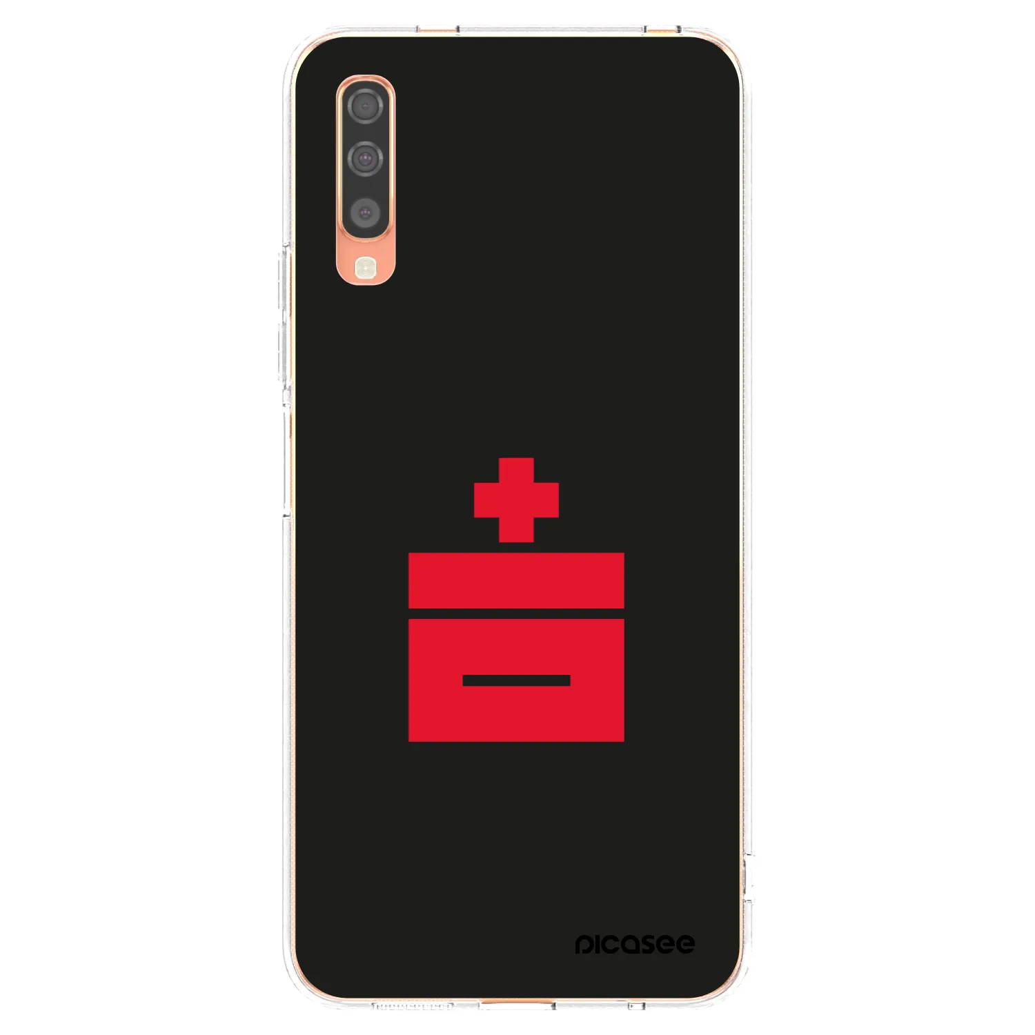 Picasee silikonowe przeźroczyste etui na Samsung Galaxy A70 A705F - Le Plastenciaga