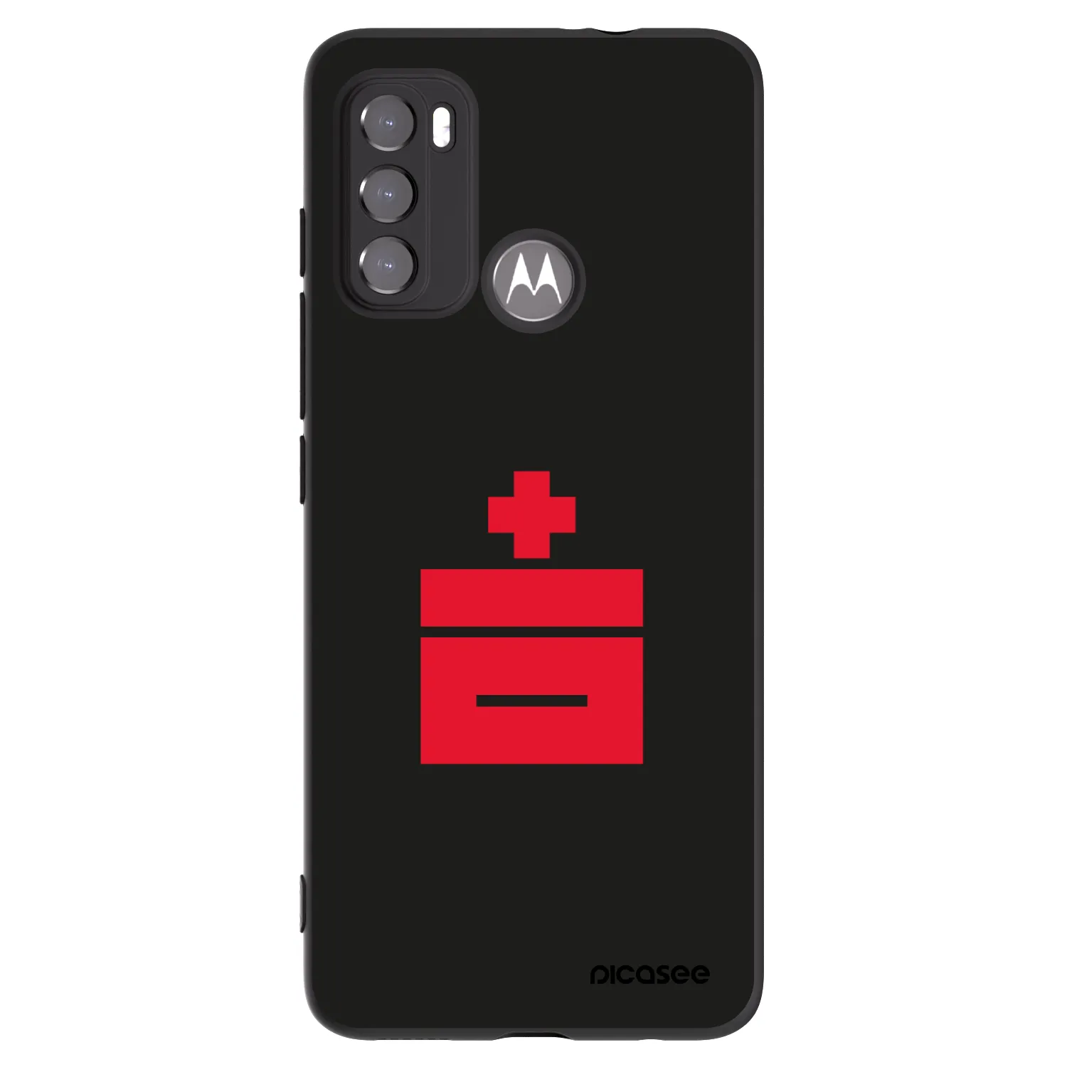 Picasee silikonowe czarne etui na Motorola Edge 60 5G - Le Plastenciaga
