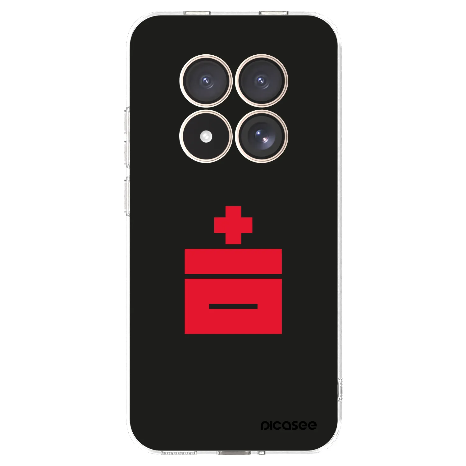 Picasee silikonowe przeźroczyste etui na Xiaomi Redmi Note 15 Pro 4G - Le Plastenciaga